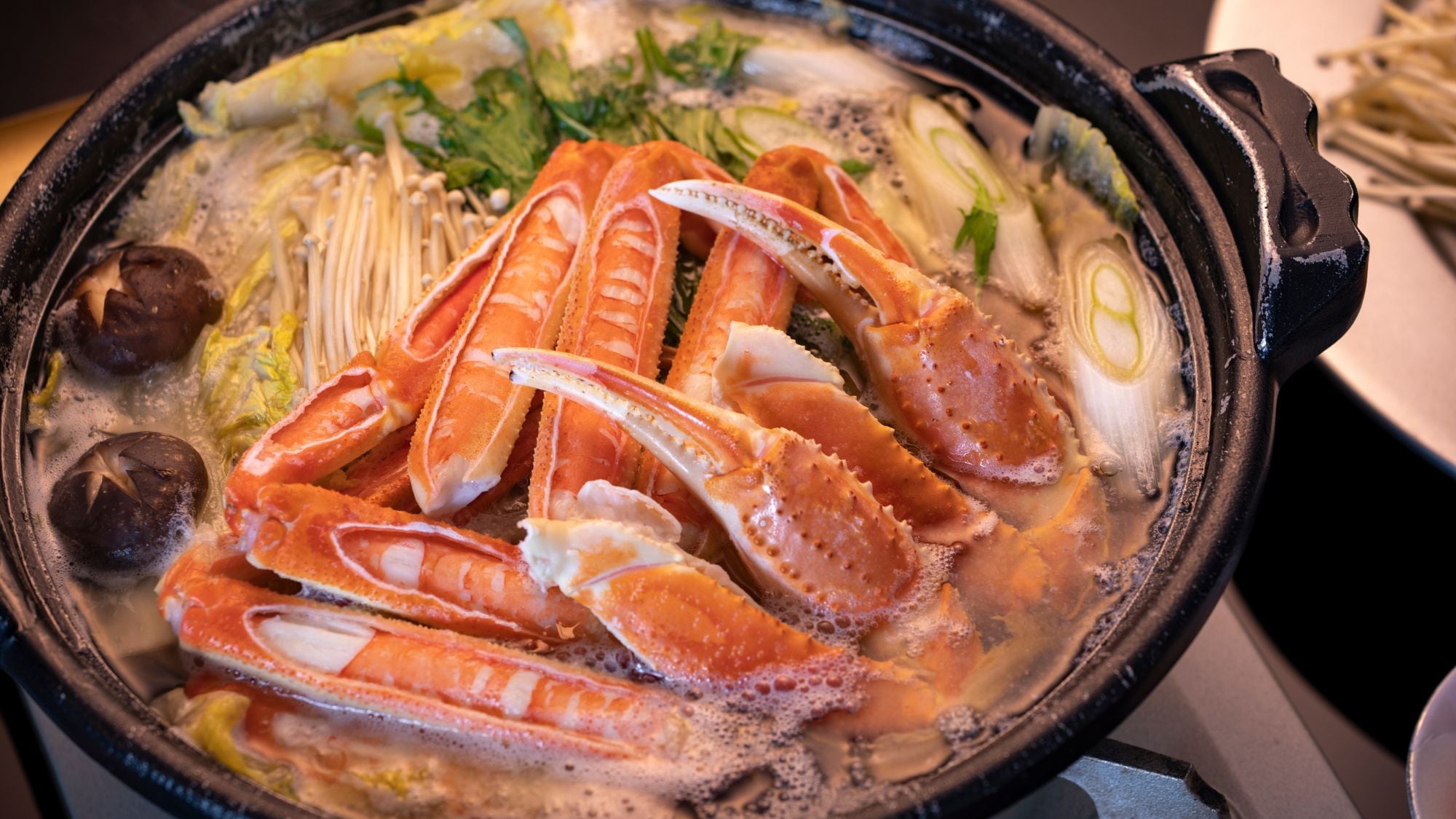 Crab sukiyaki / example