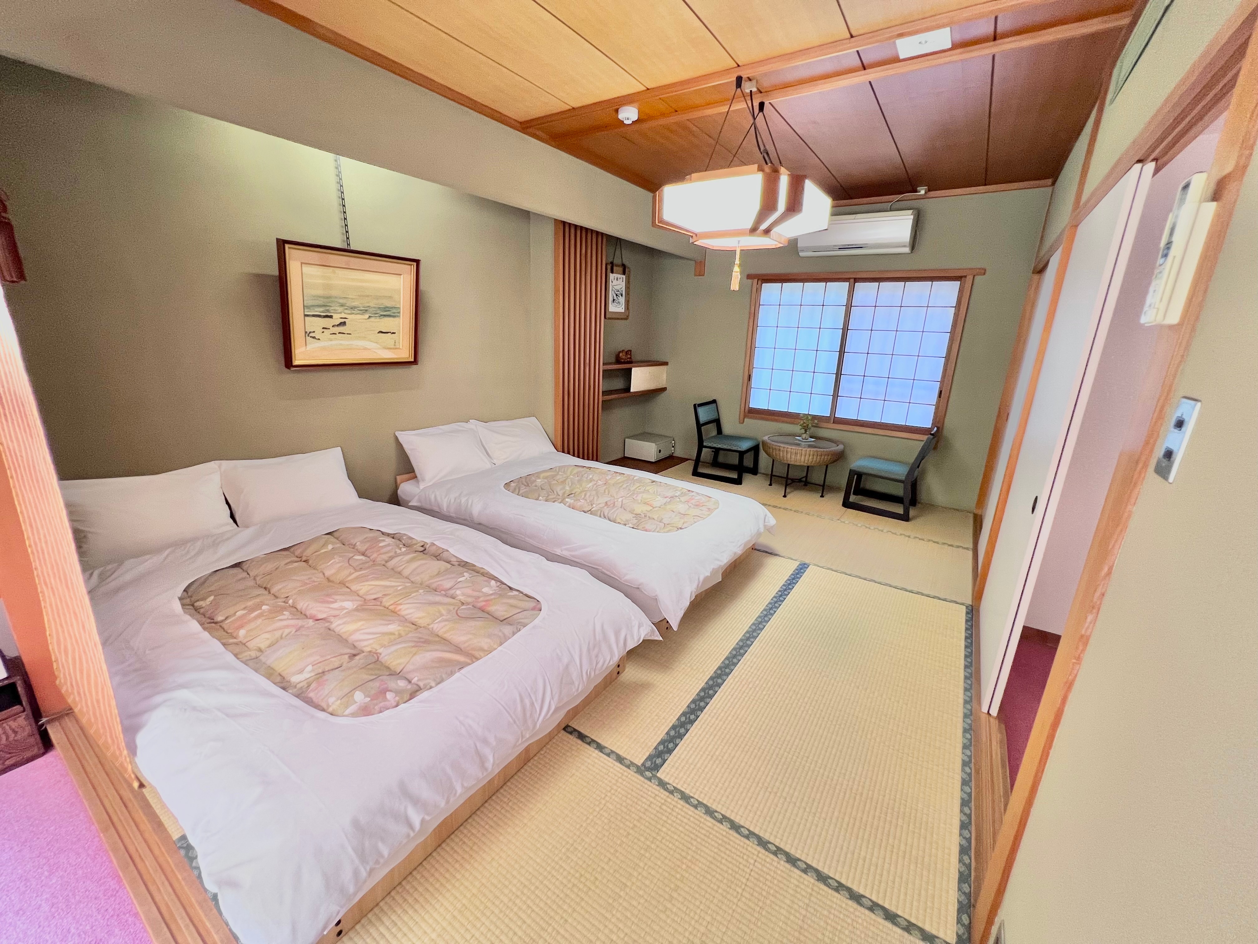 The only bed-type room