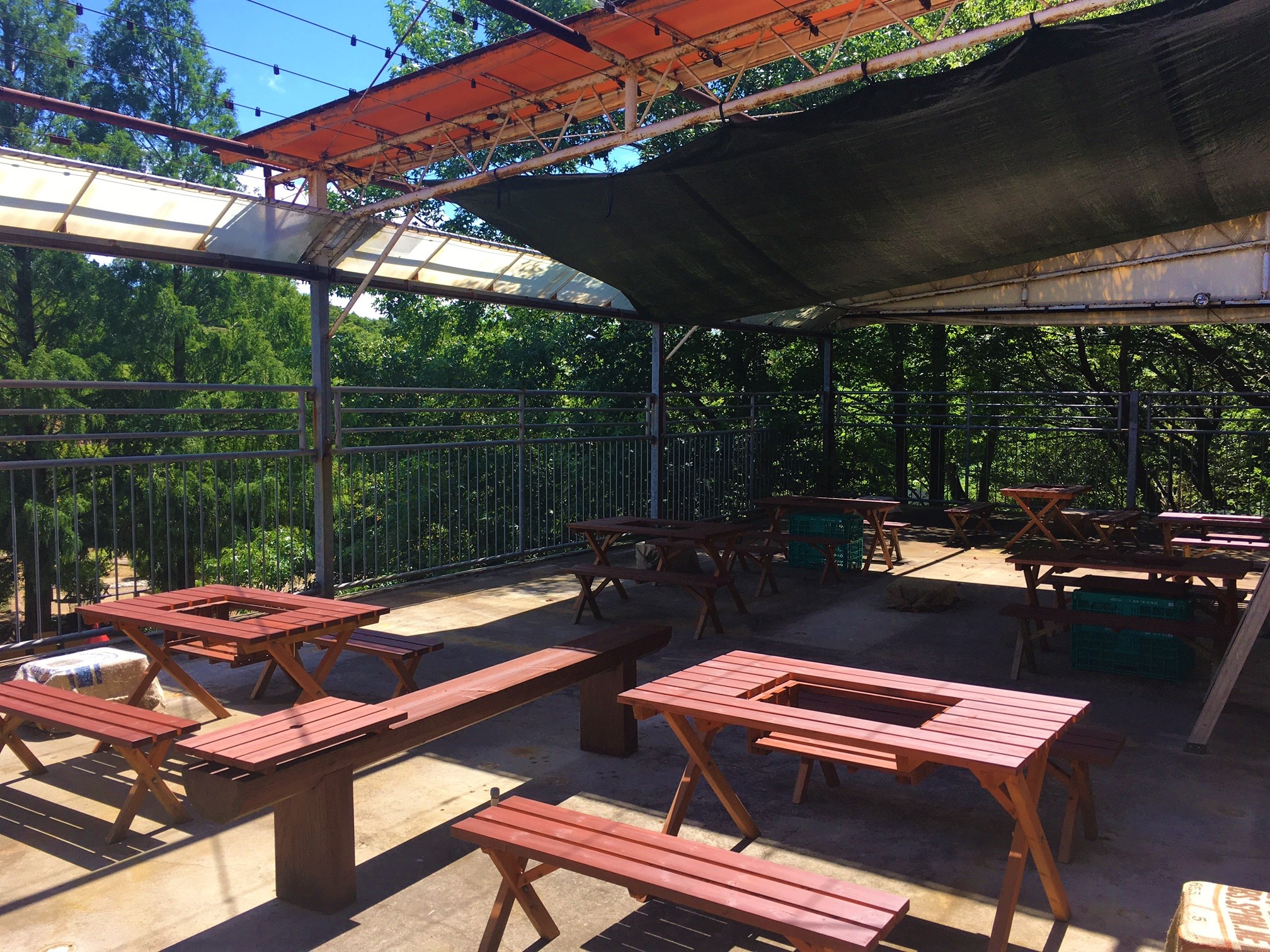 BBQ House Terrace Seats