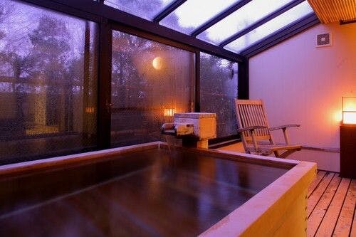 [With Hoshimi open-air] ◇ Japanese-style room with two consecutive rooms ◇-Japanese-style room with 10 tatami mats and two rooms + total cypress open-air-