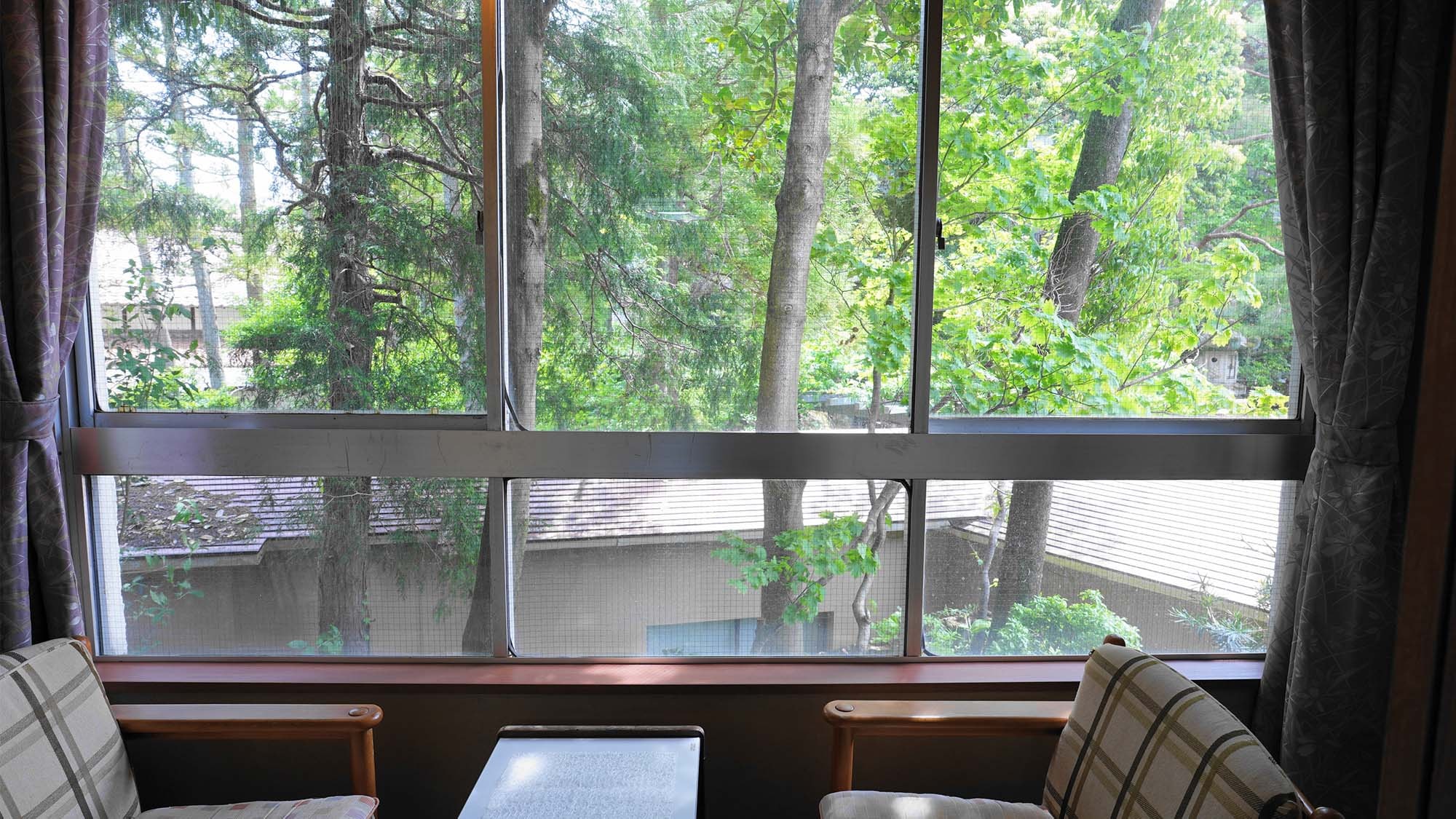 An example of a view from a guest room.