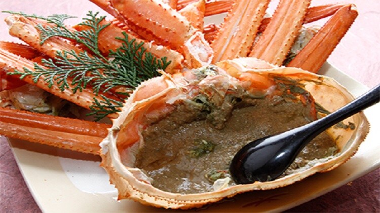Kasumi Crab - Crab shell grilled with miso paste