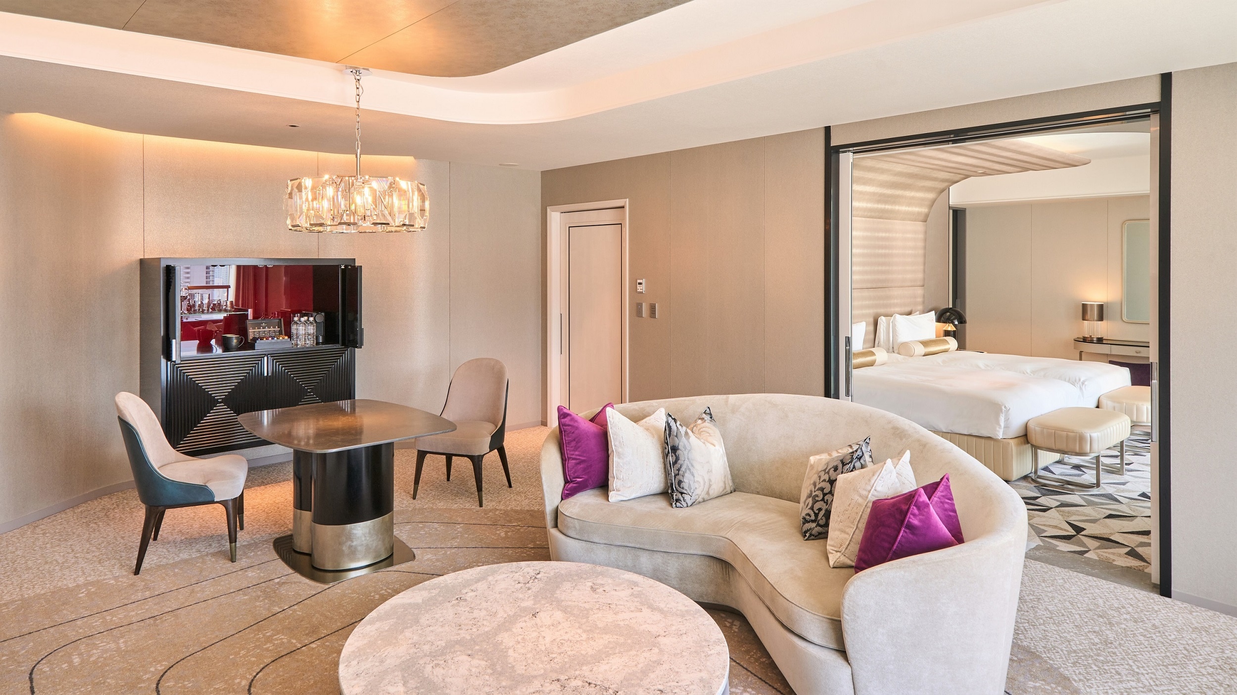 거실 (이그제큐티브 스위트 트윈)