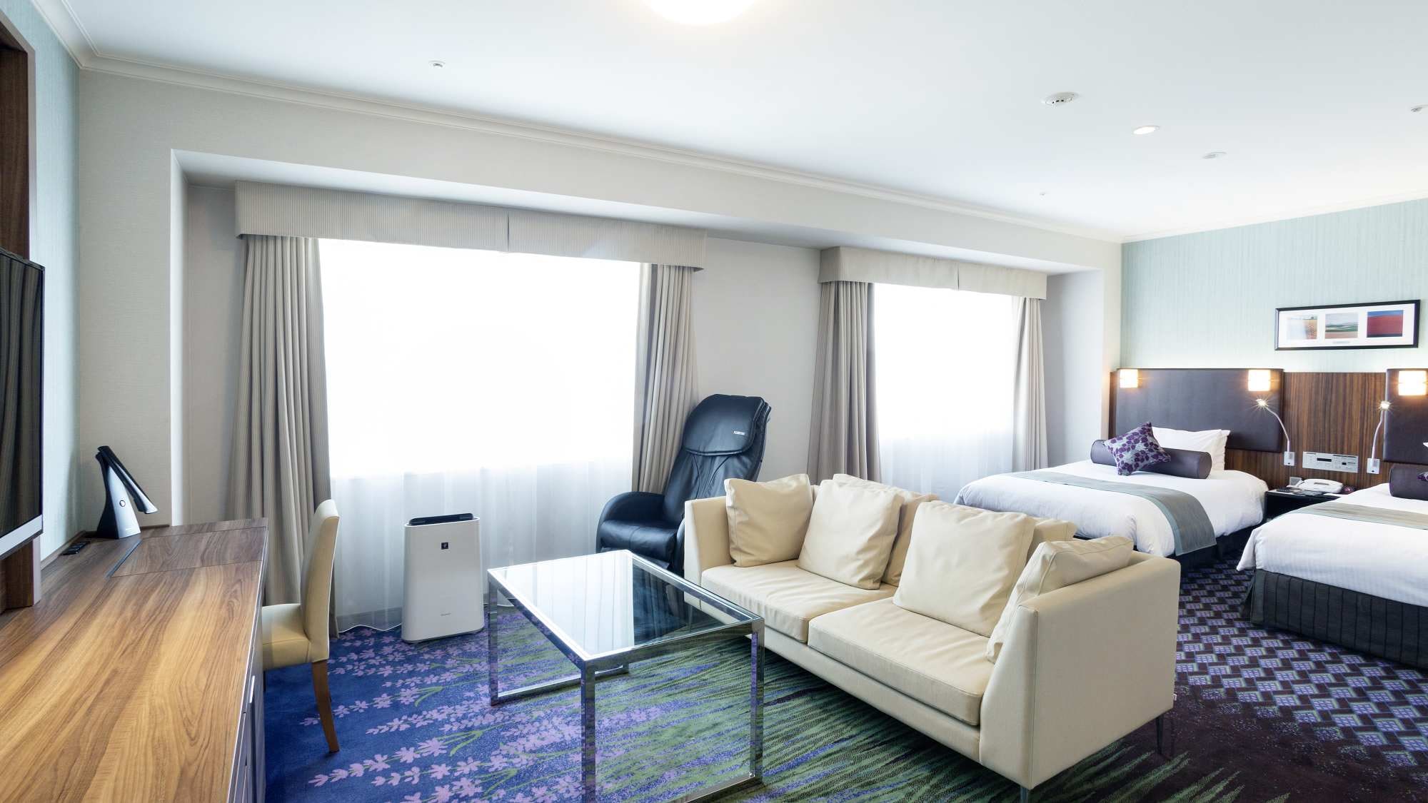 [Premium floor on 19th and 20th floors] Luxury twin room (39㎡)