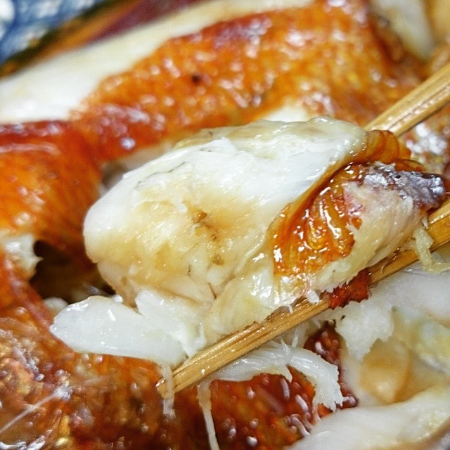 Boiled fish
