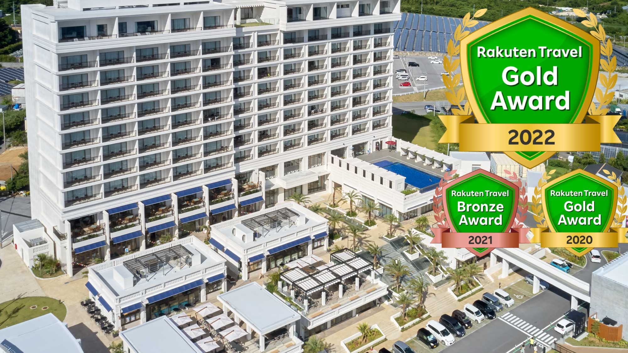 Appearance with award logo 2022