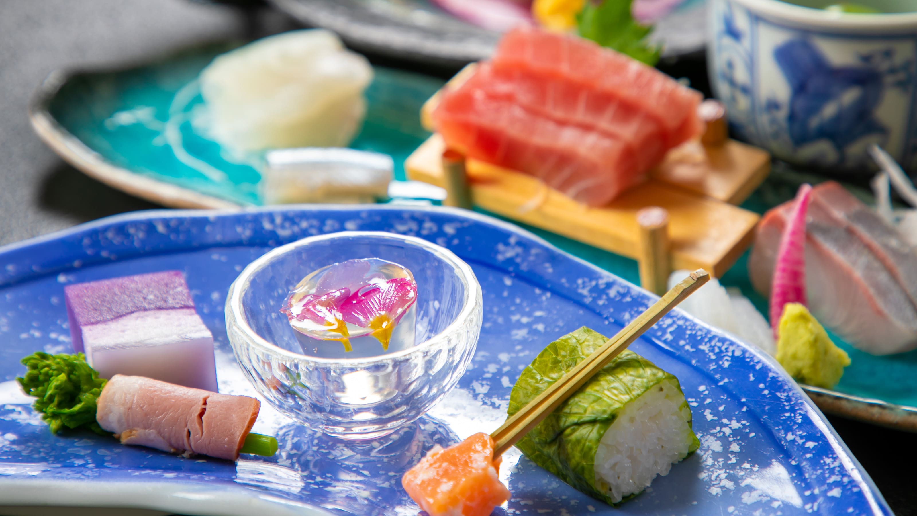 Dinner image from the Spring 2022 menu