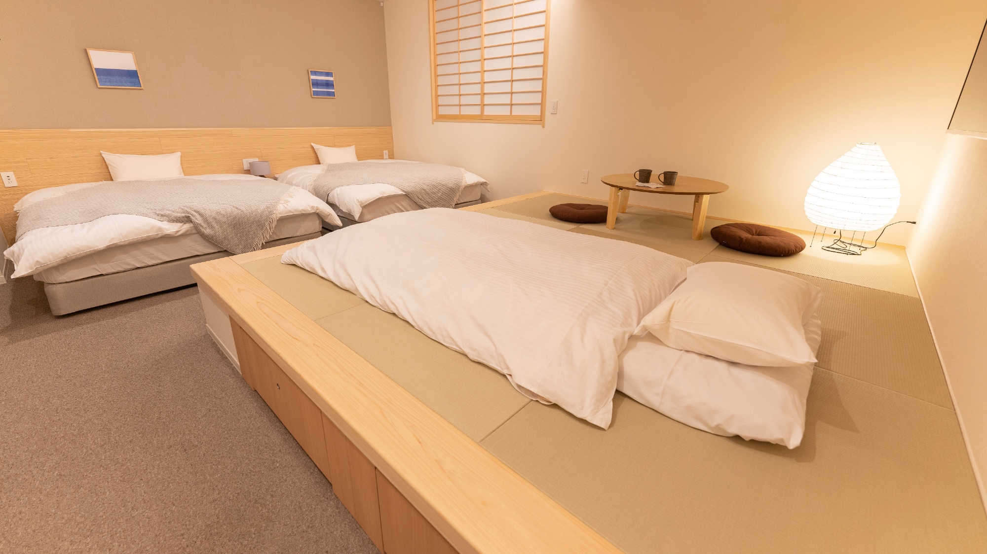 Tatami twin suite