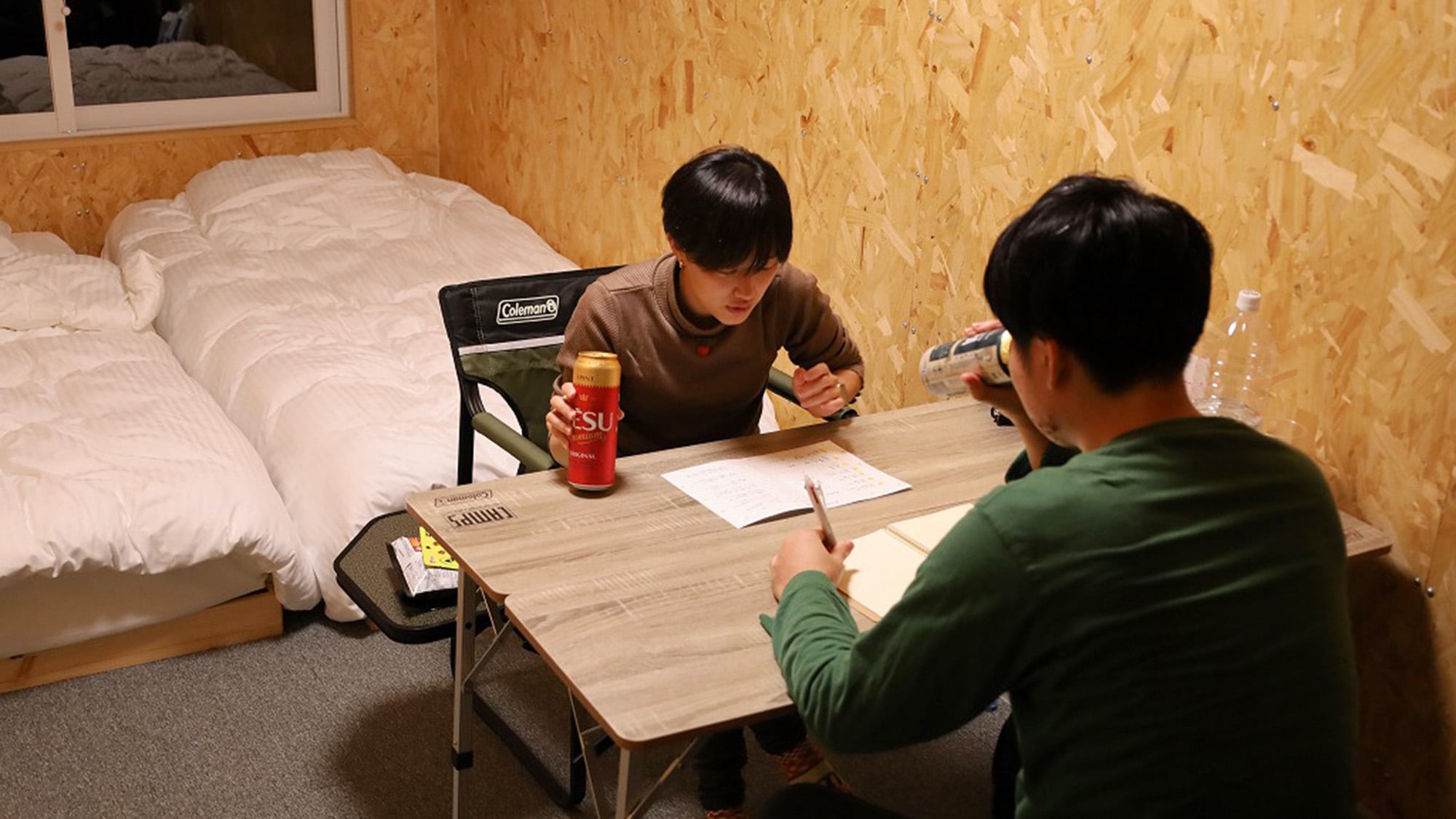 ・[Accommodation building] There is a refrigerator so you can store your drinks safely. Enjoy spending time with your family and friends in the evening.