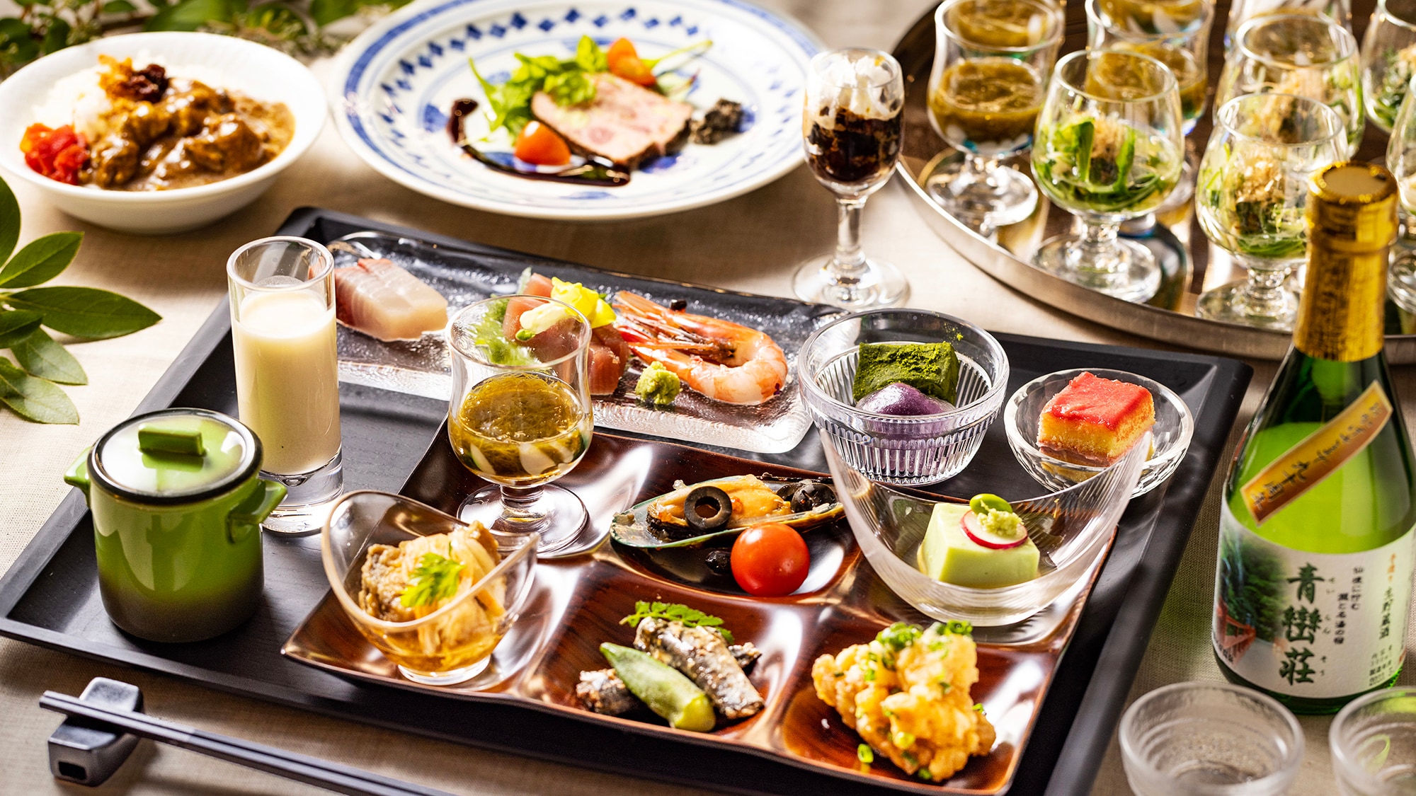 [Buffet - Dinner] "A little bit of every delicious thing" - that's the Seiranso style