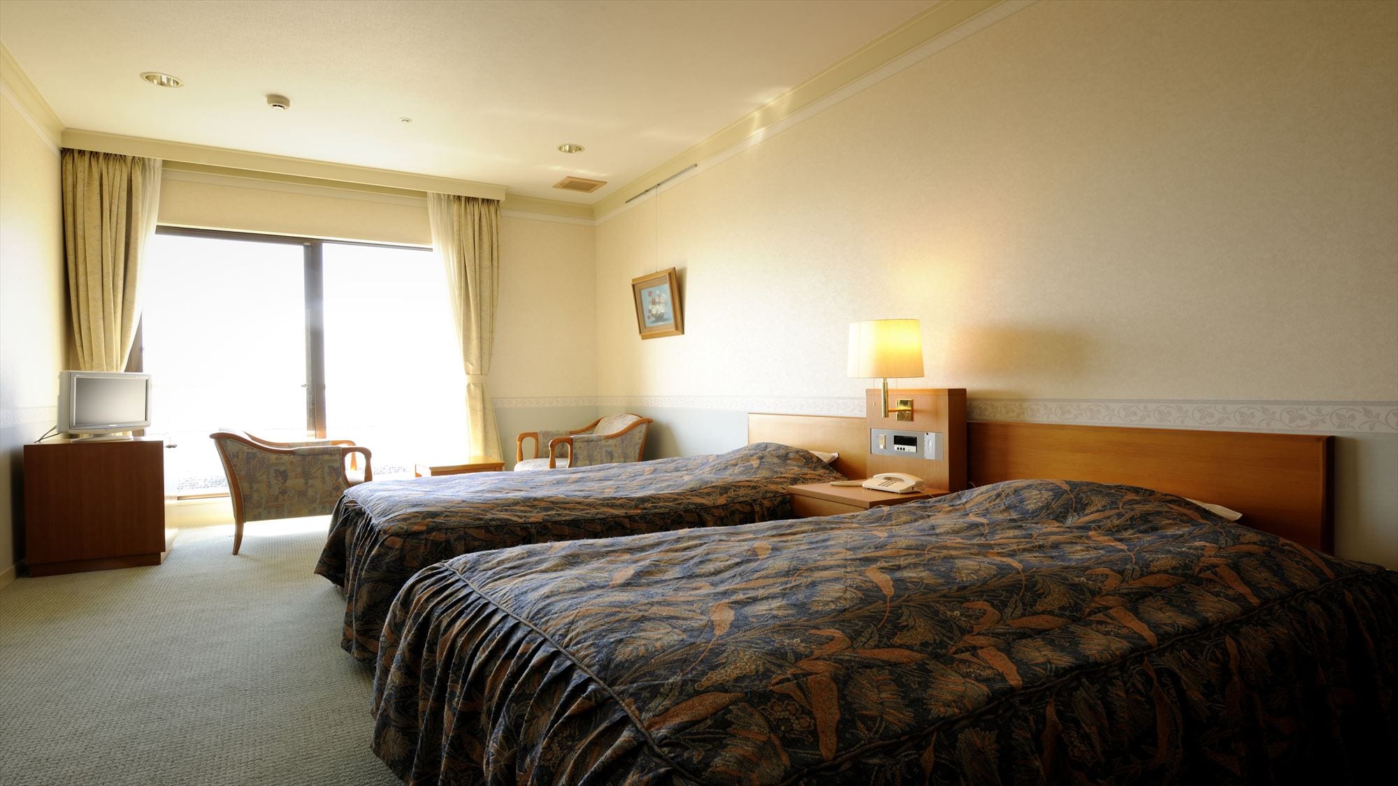 Ocean View "Soyokazekan" Western-style Room B Type 316 (Twin Room) [Non-smoking]