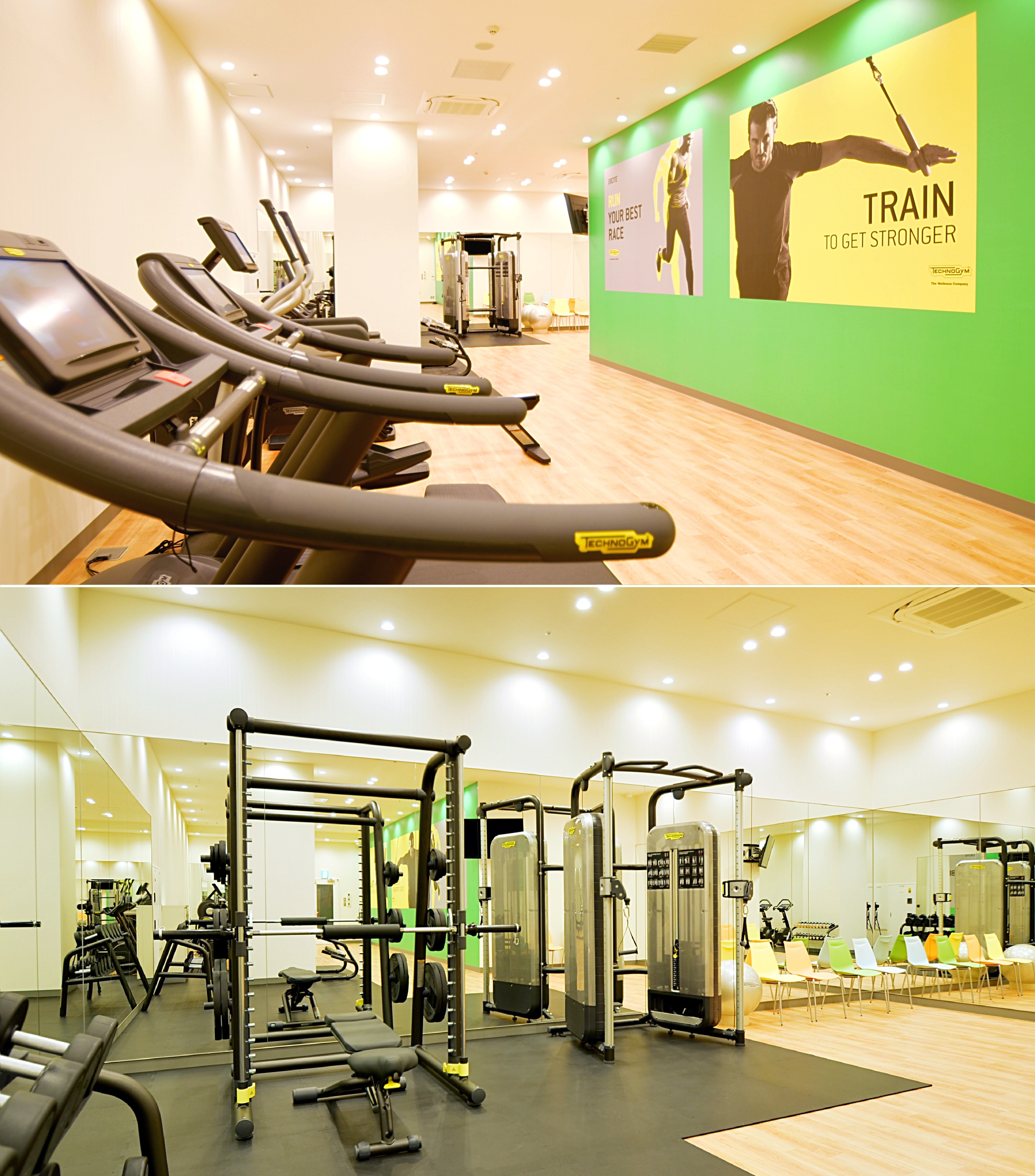 Hotel 1F Guest-only fitness gym (free)