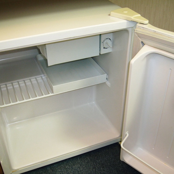 Empty refrigerator