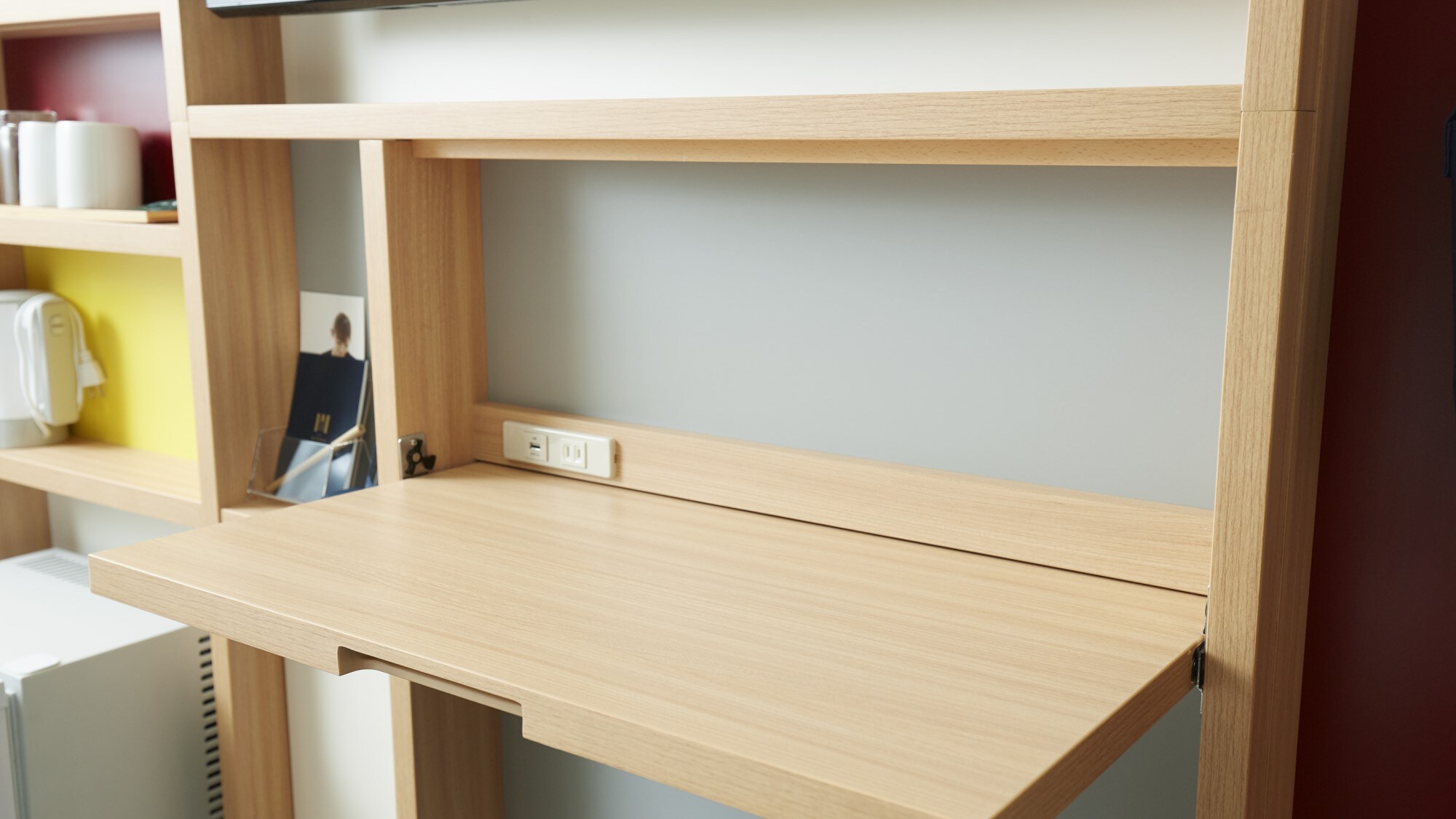 Retractable desk
