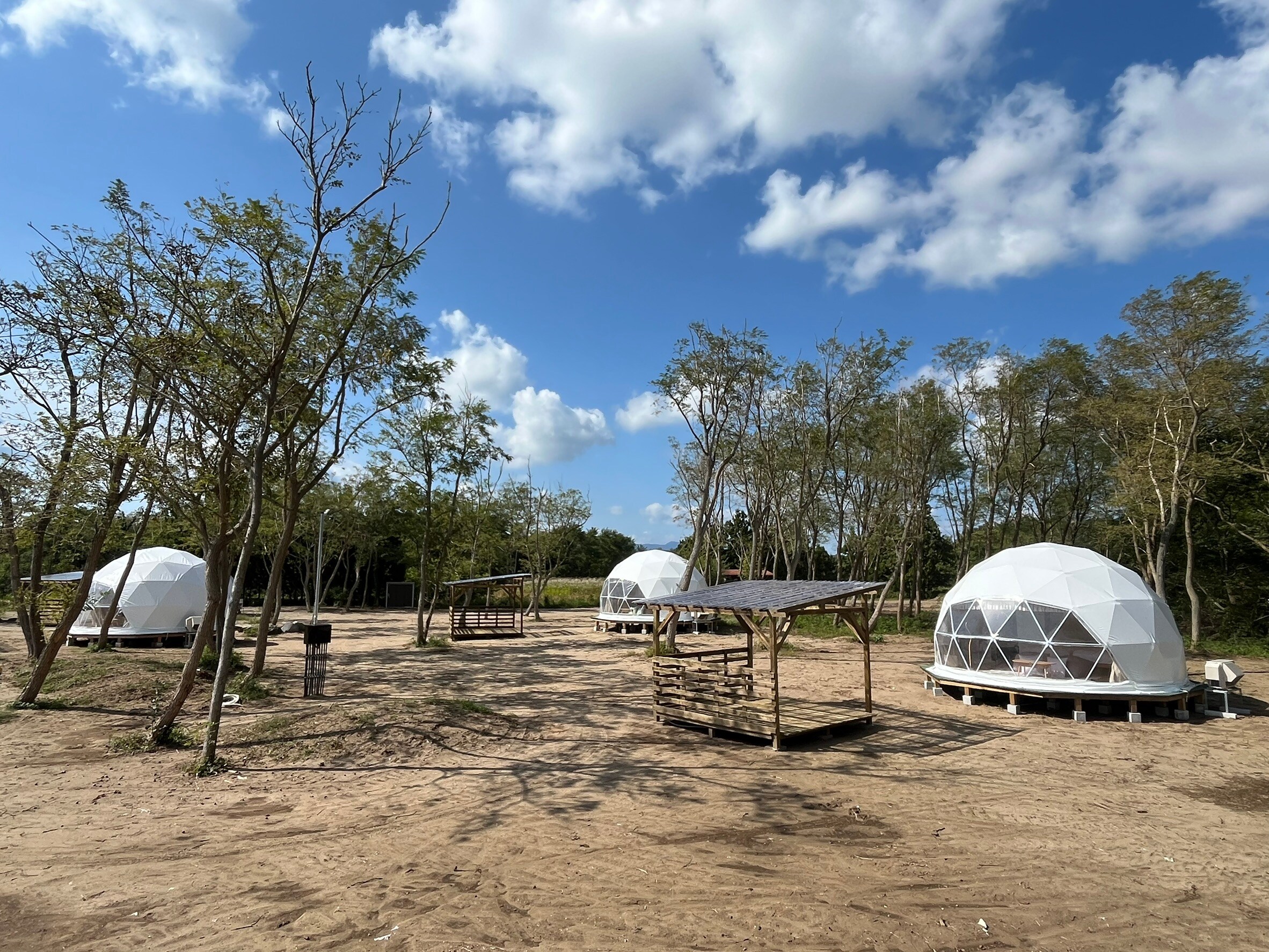 Area glamping terbesar di Tohoku