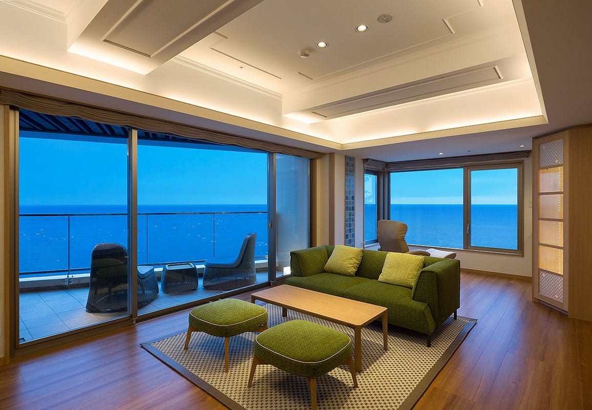 Guest room with open-air bath "Kaion" (non-smoking indoors)