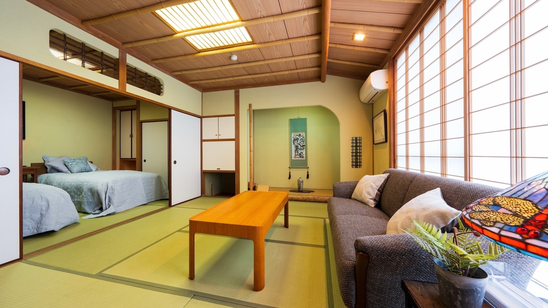 [Main building] Special room "Japanese-style room 8 tatami mats + 6 tatami mats" with open-air bath / 1st floor