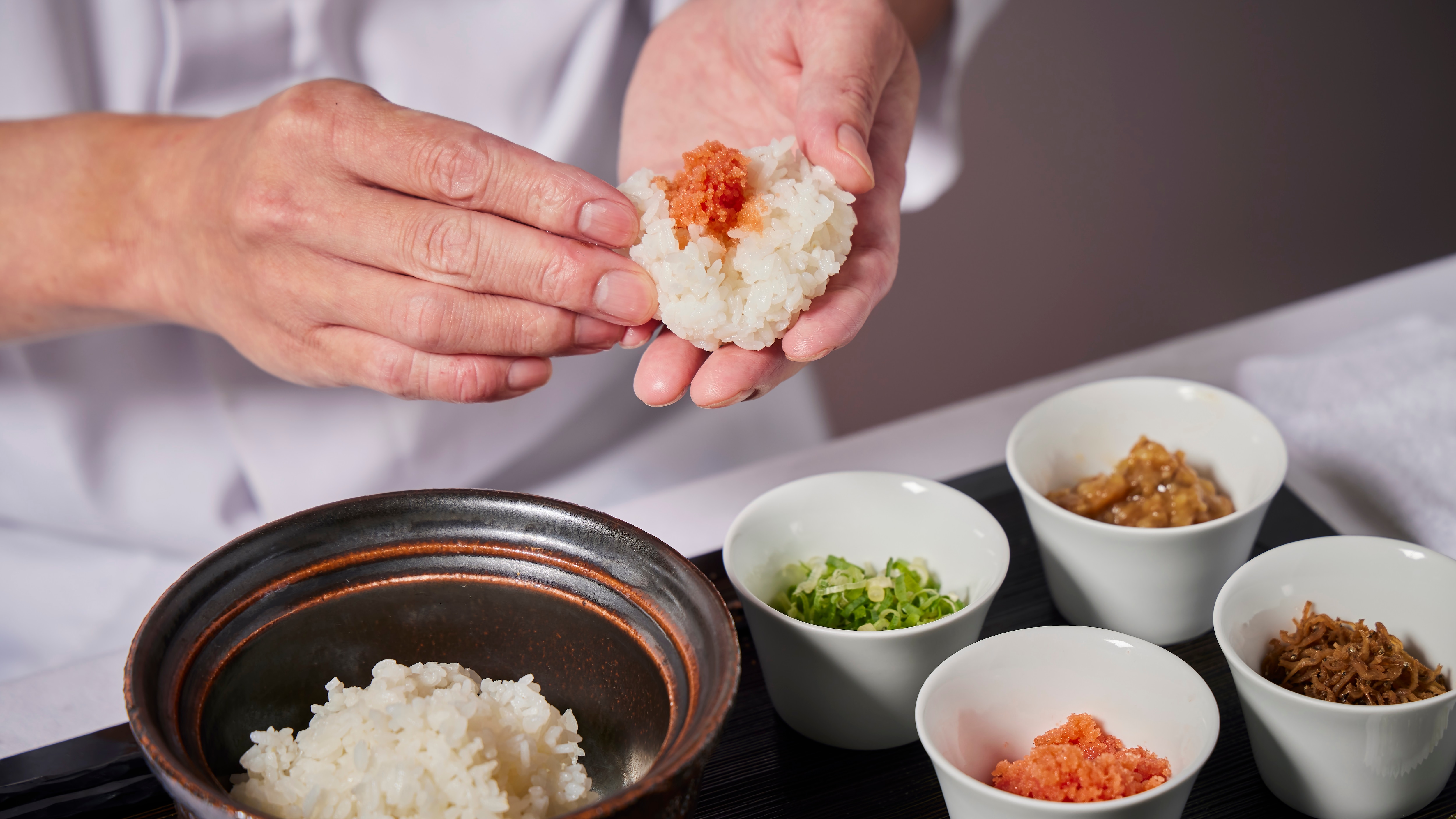 【自助早餐】現場廚房手工小飯糰