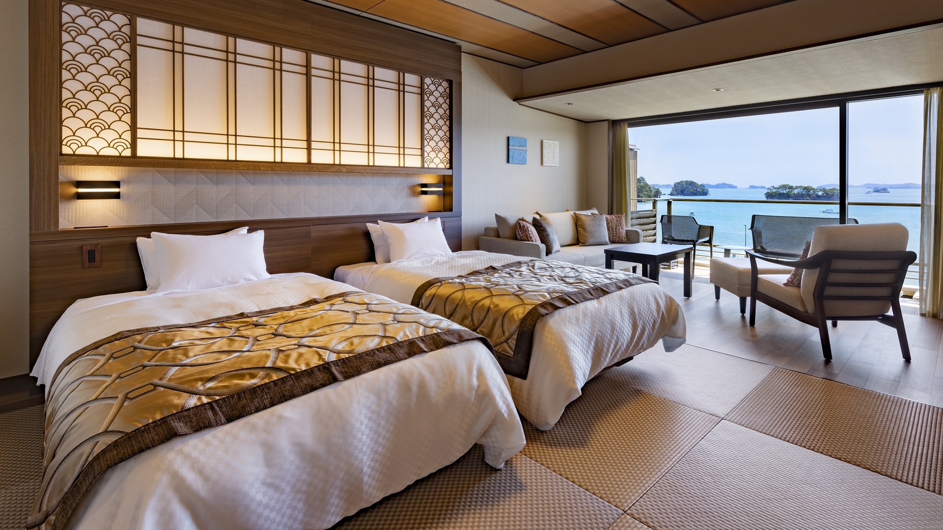 Premium Center Wing: Rooms with natural hot spring open-air baths - 12