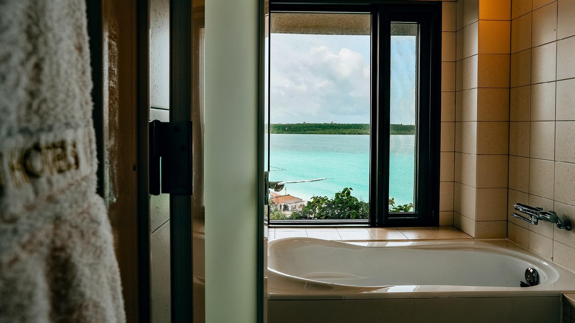 Premium Twin / View Bathroom (Coral Wing)
