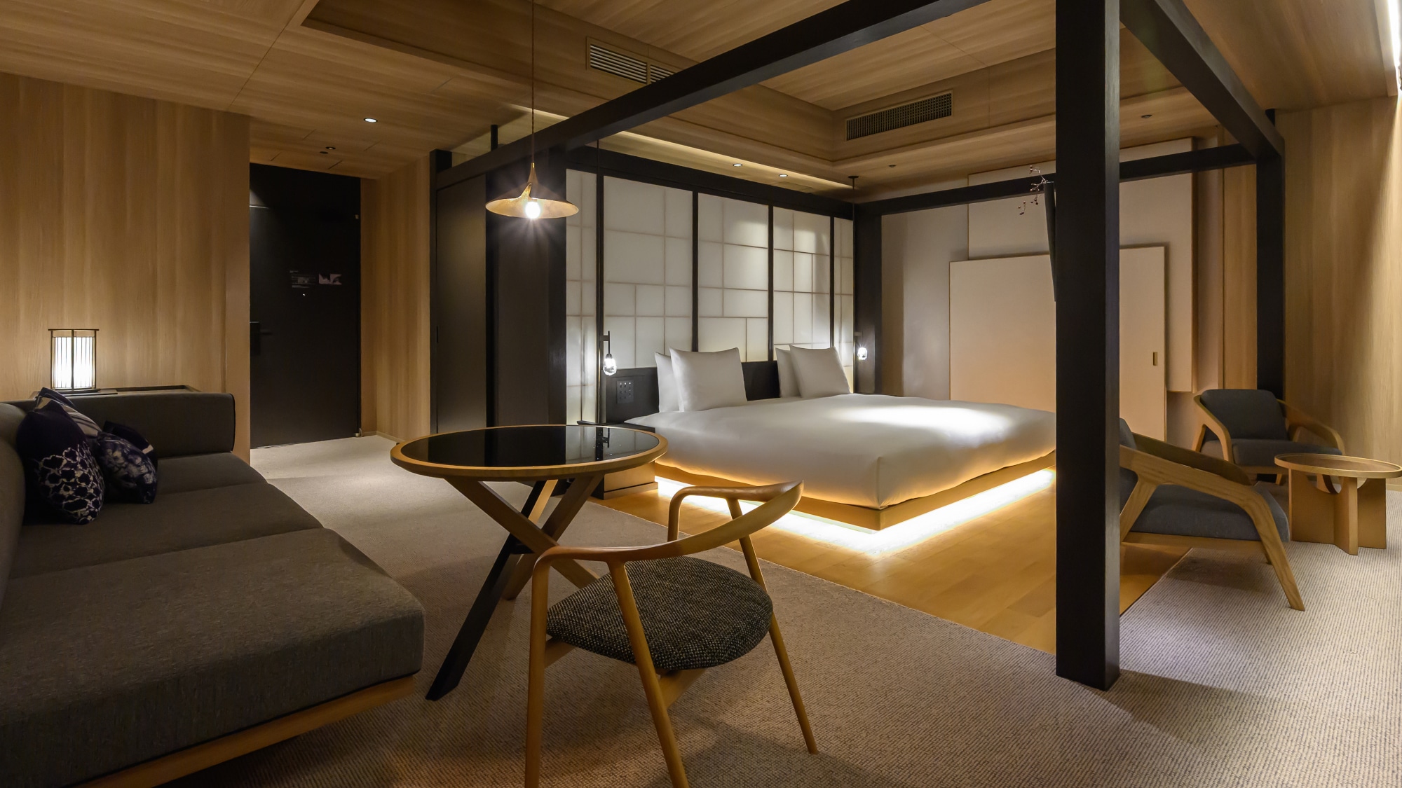 Phòng Premium King [Timeless] (57,6m², tầng 32) [Không hút thuốc] Hình ảnh phòng khách