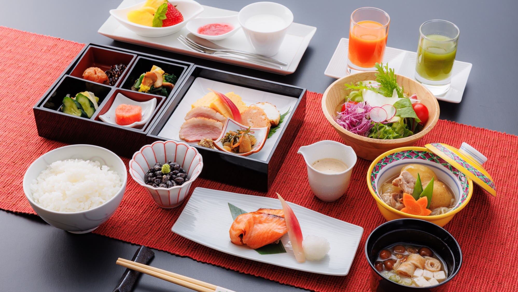 [Breakfast] Japanese breakfast *Image for illustration purposes