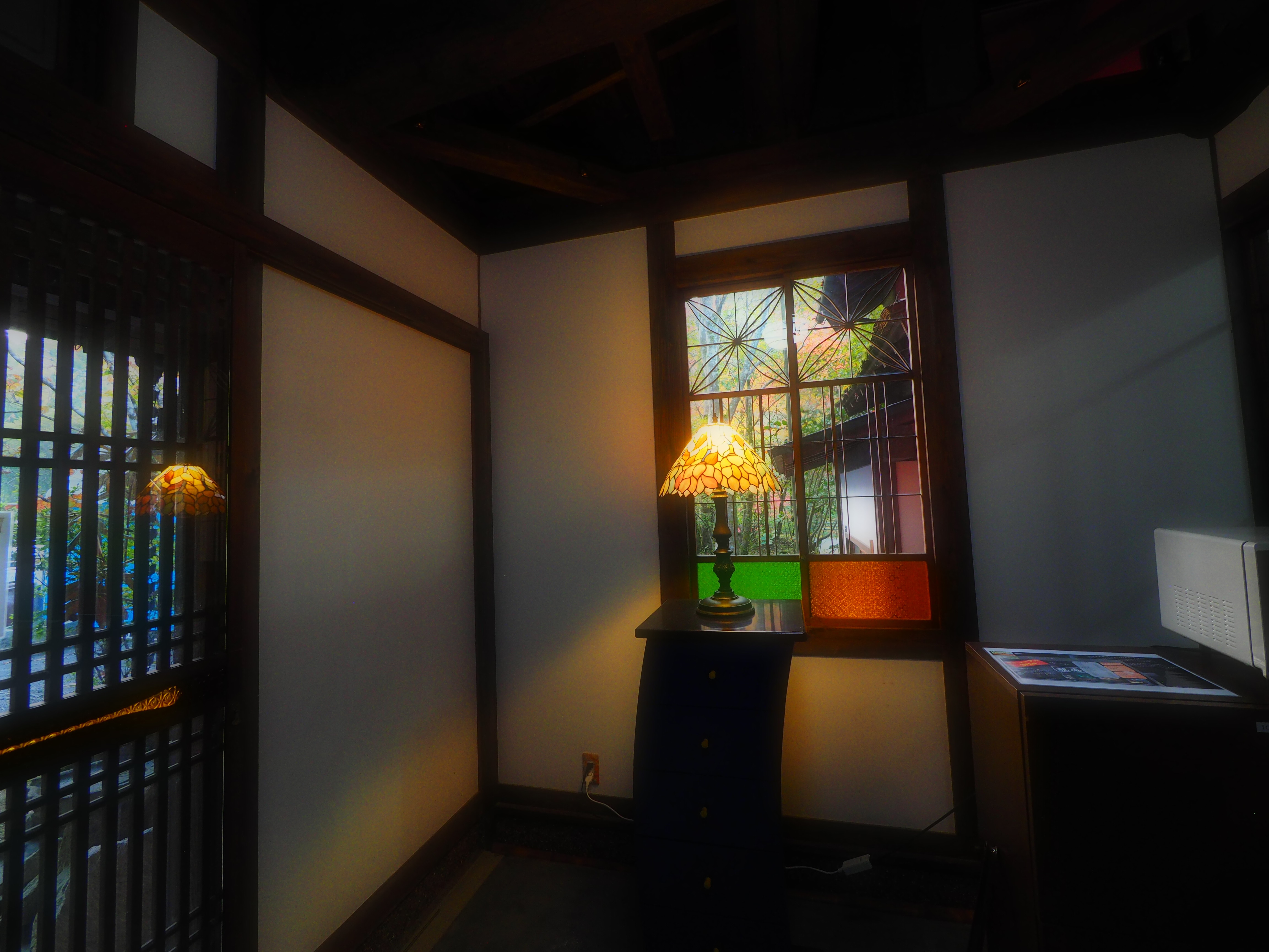 Guest house entrance