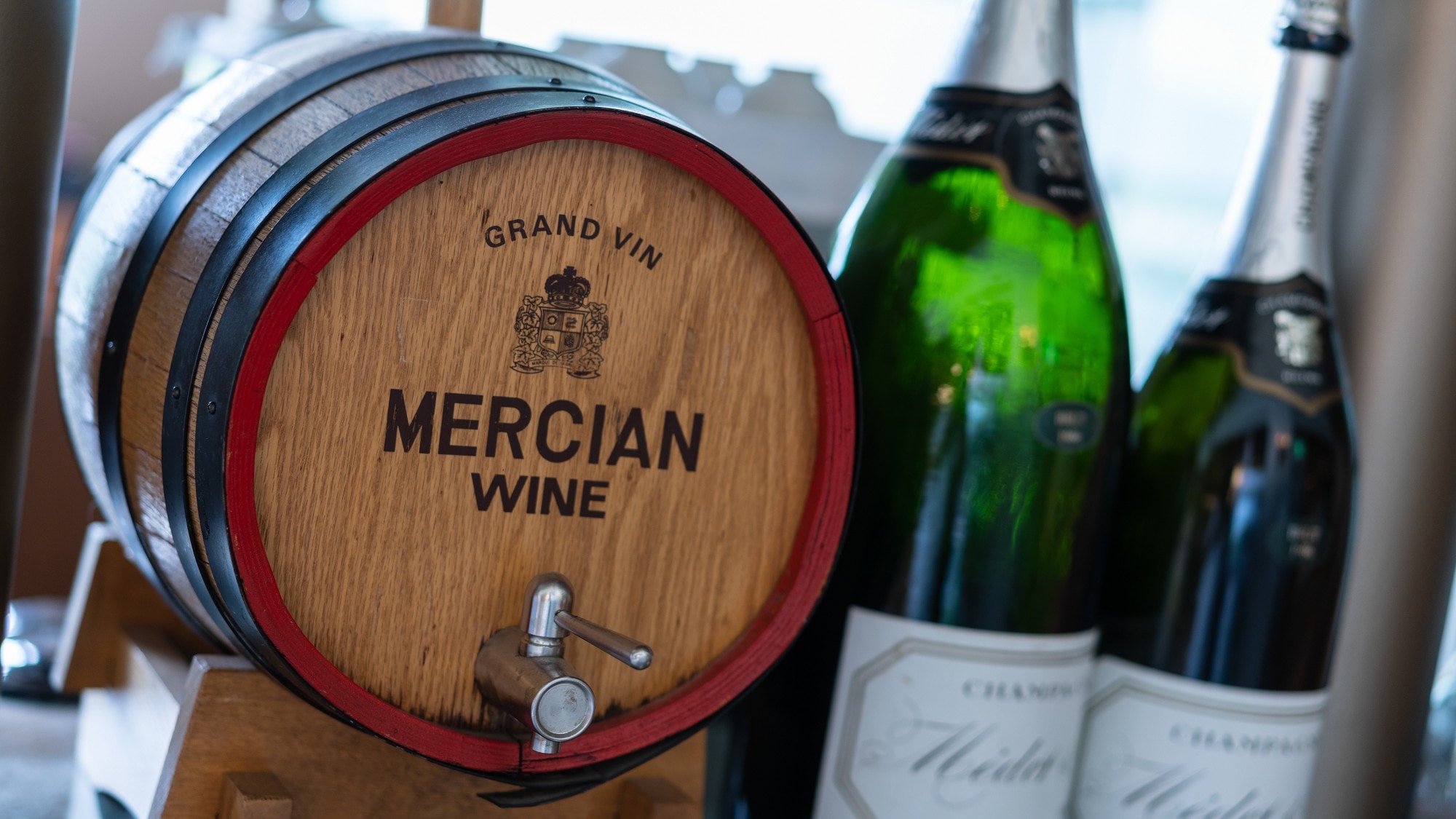 Enjoy the wine that goes well with your meal.