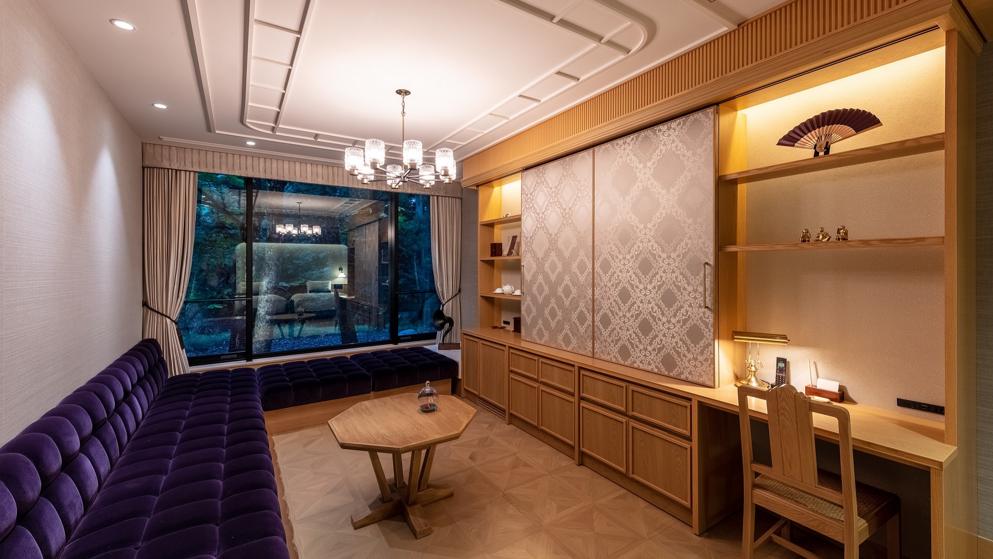 Stylish suite twin (example)