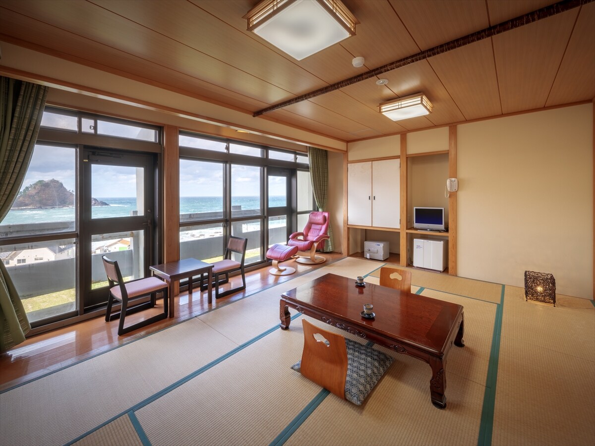 ≪Ocean view Japanese-style room 12 tatami mats (smoking) ≫
