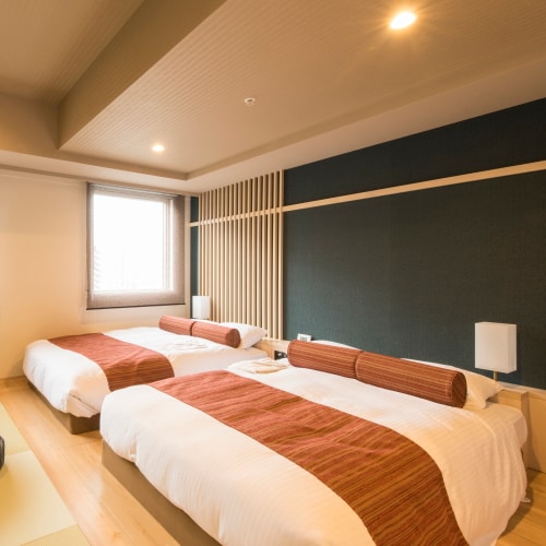 31㎡ Bed 140cm & times; 2 units Up to 2 futons are possible