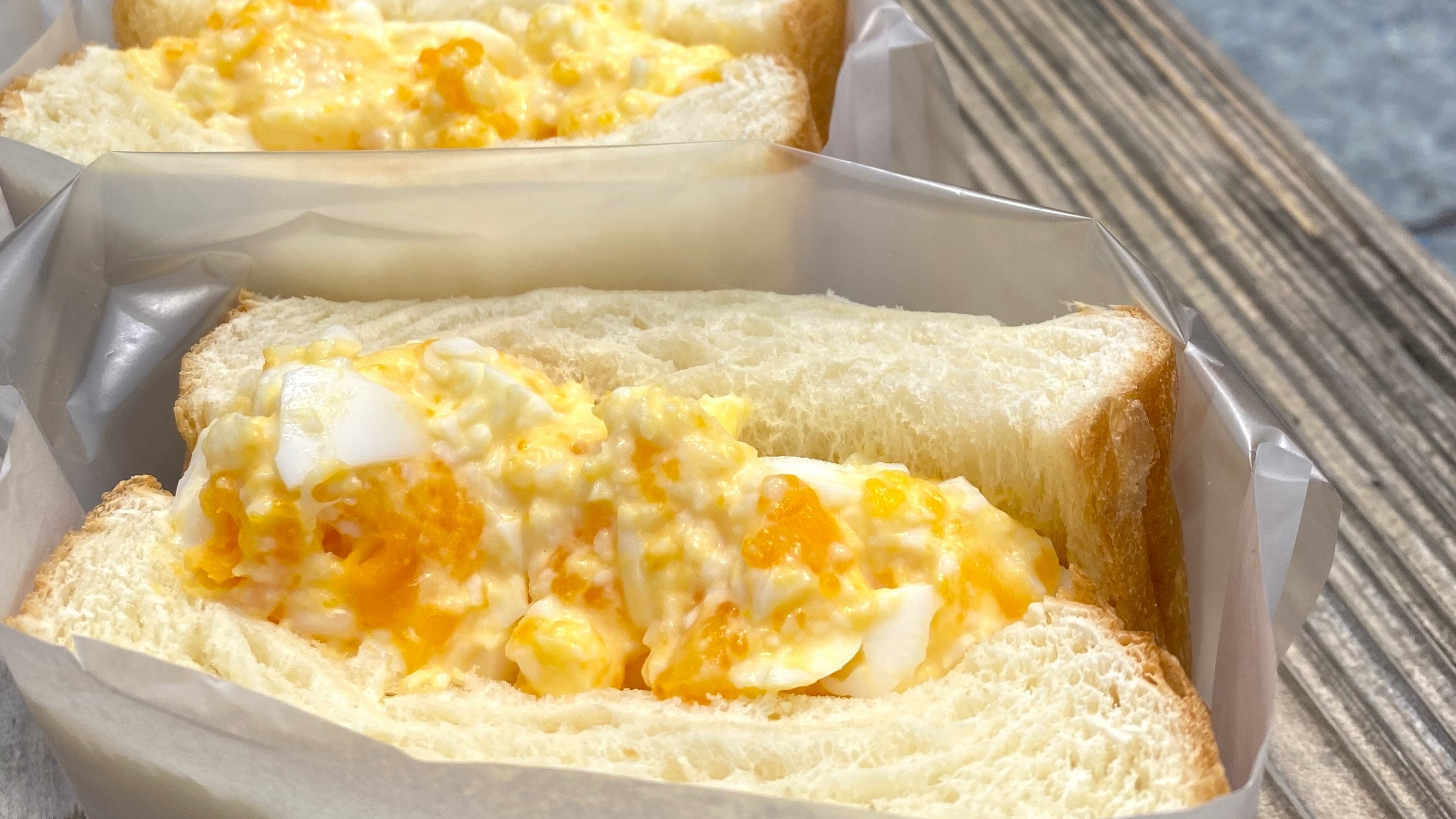 Onsen Tamago Sandwich