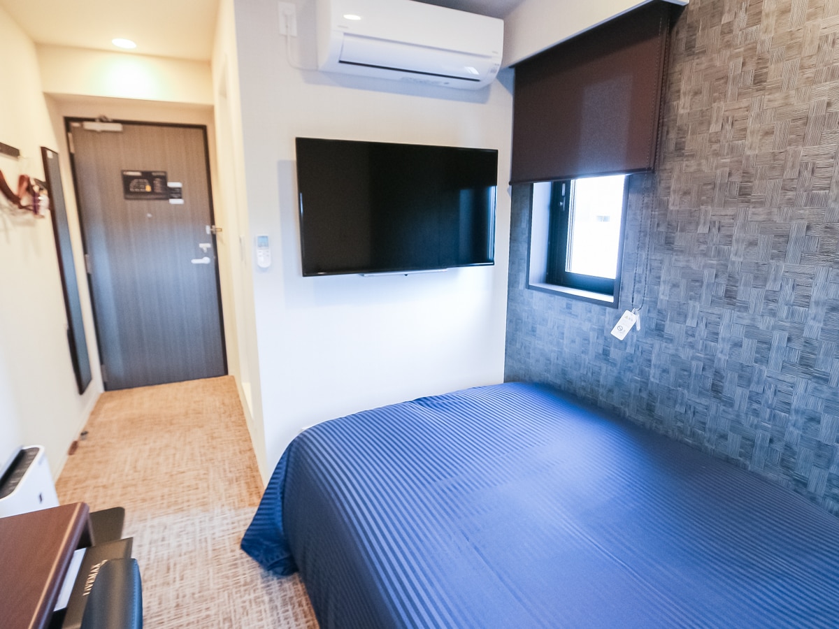 [Single room smoking & non-smoking] Capacity 2 people / Air purifier with humidification function / Large LCD TV / Microwave oven / High-speed wi-fi