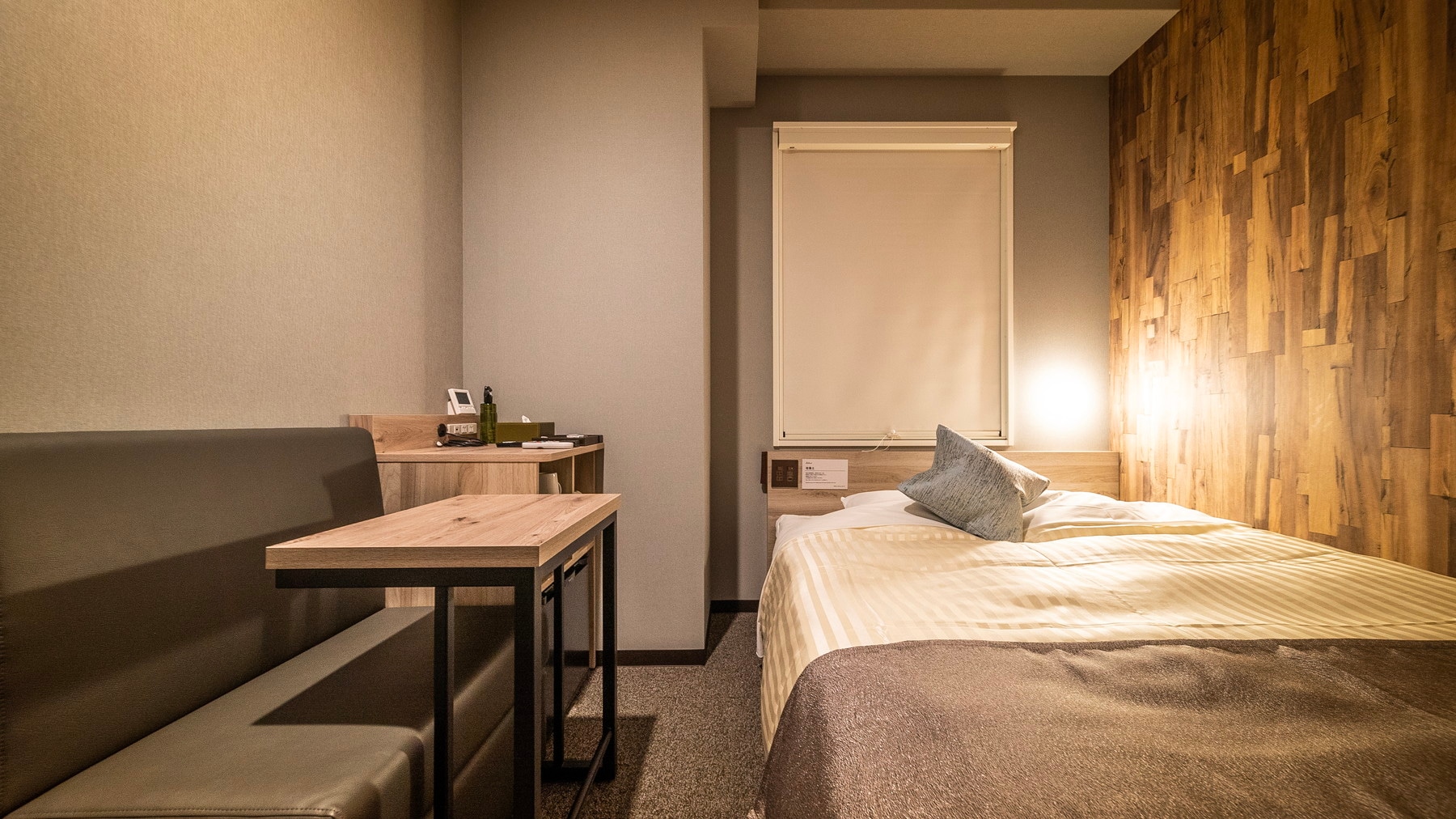 Perfect for short trips! Rest easy after your trip on the spacious wide beds.