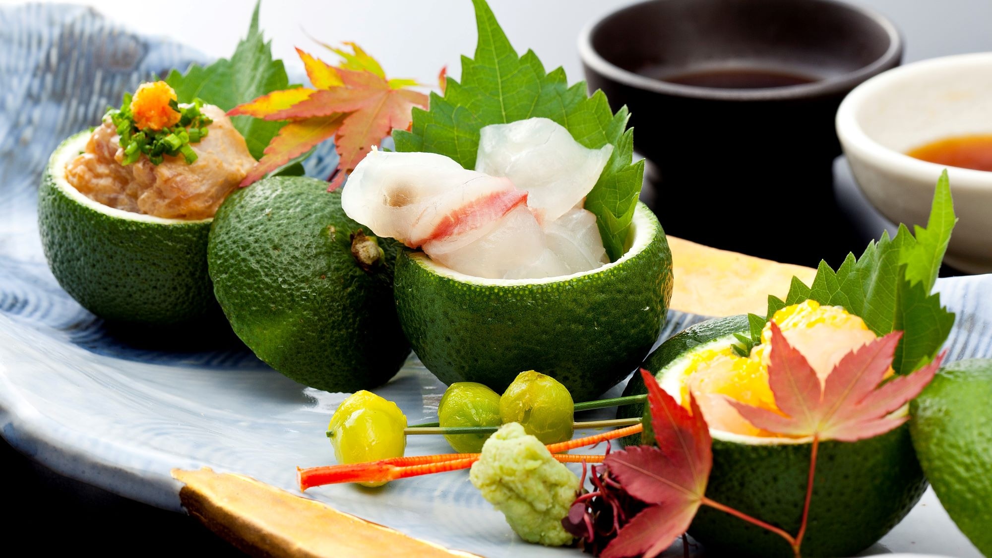 Special Autumn Kaiseki (Sashimi) 2000x1125
