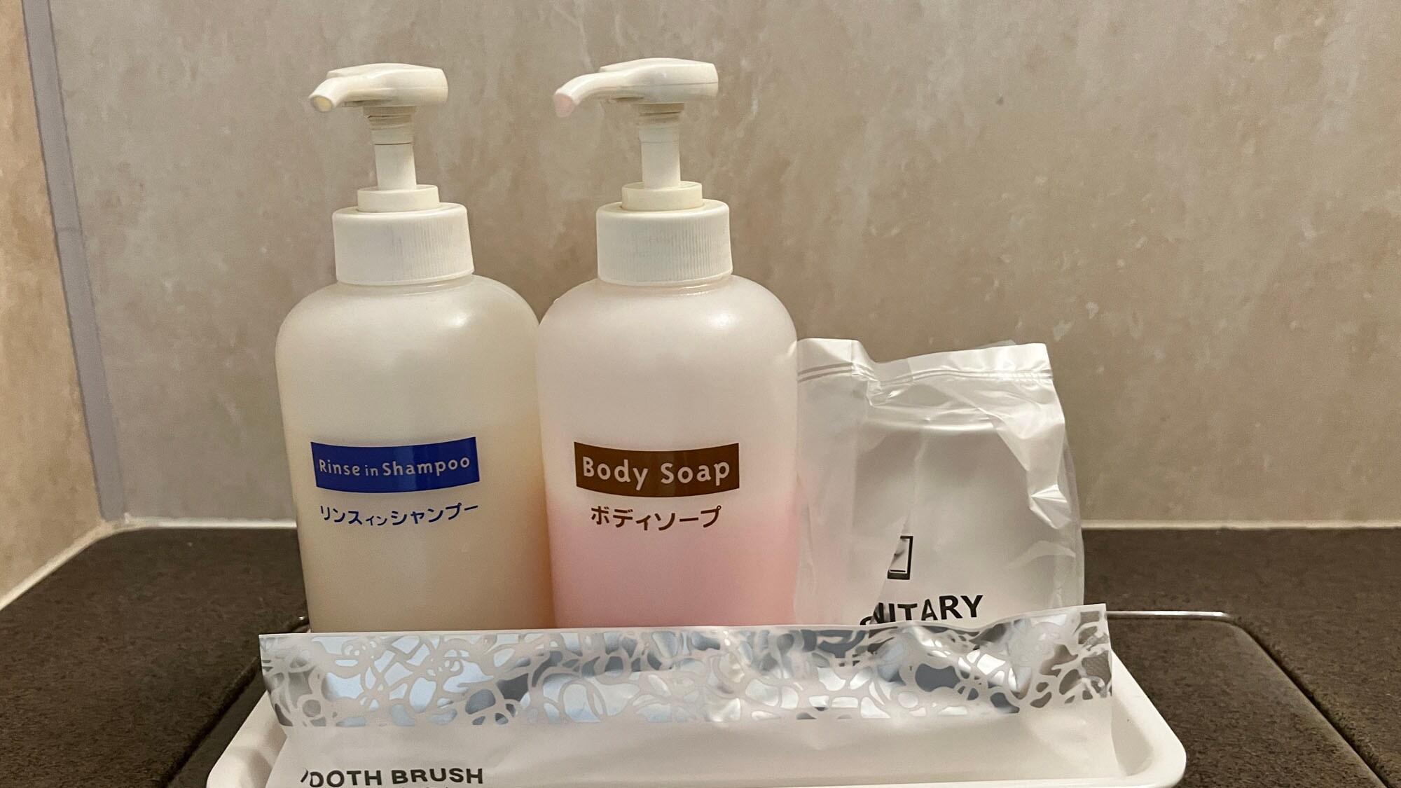 Room ◆ Bath amenities are also available! *