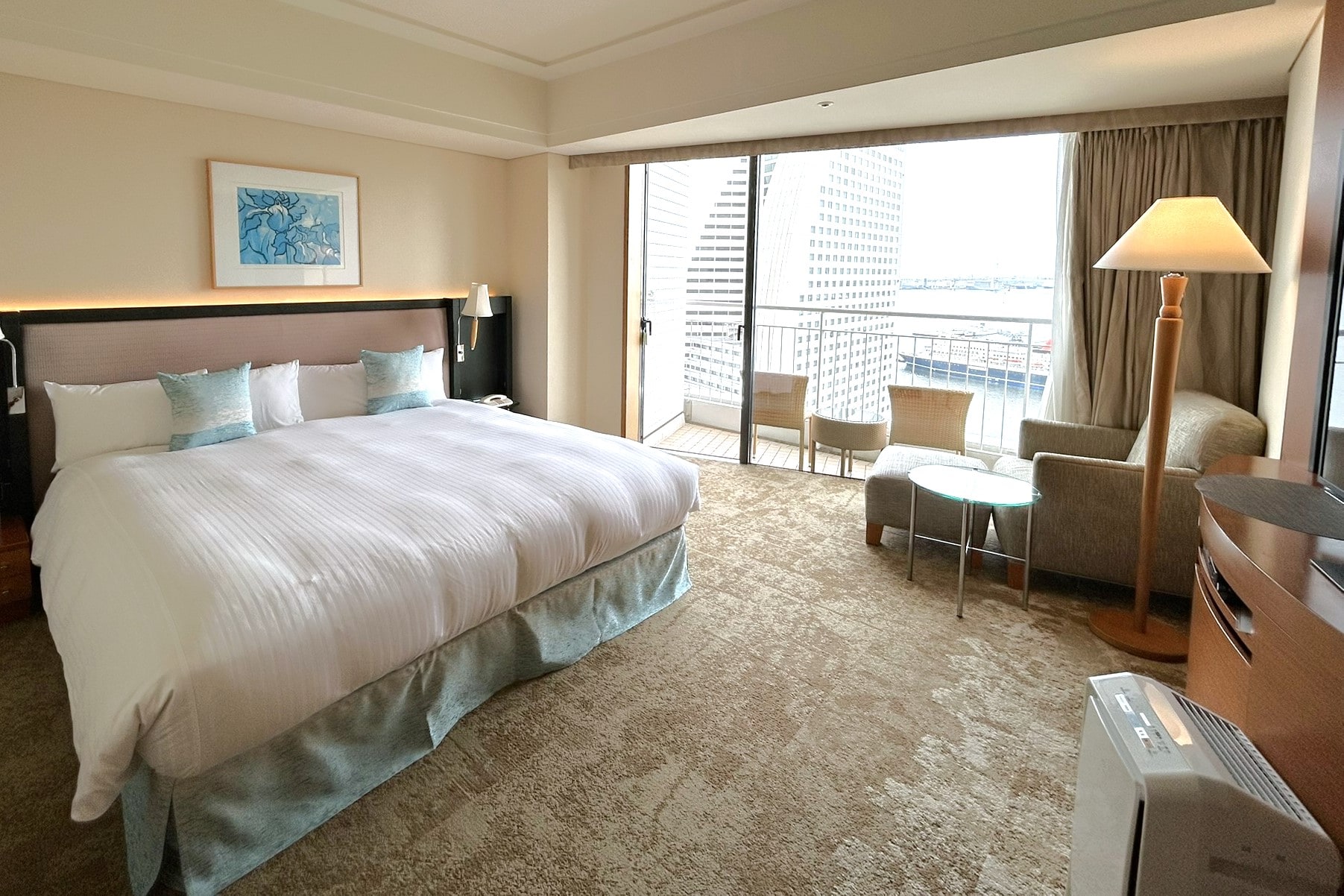 橫濱樓層特大床灣景房