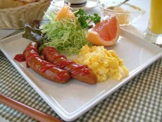 아침 식사 예