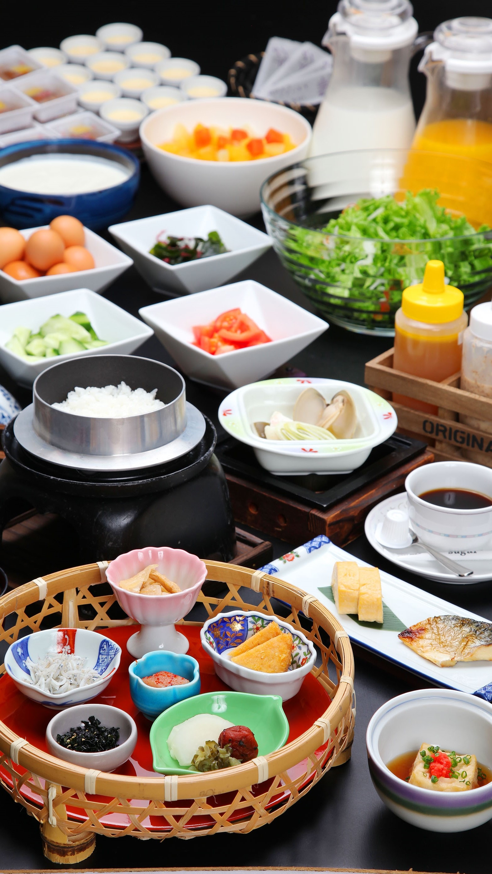 The delicious kettle-cooked rice is highly rated by our customers♪ ～Japanese breakfast at a hot spring inn～