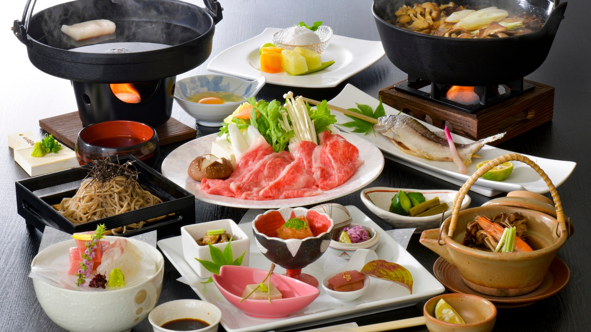*【餐點】請盡情享受本店引以為傲的山形牛肉♪