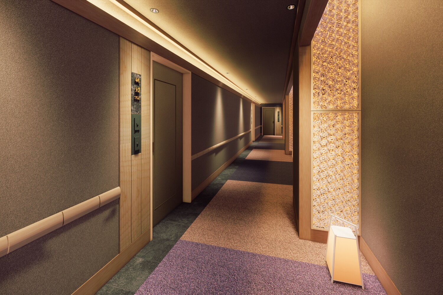 East Building corridor