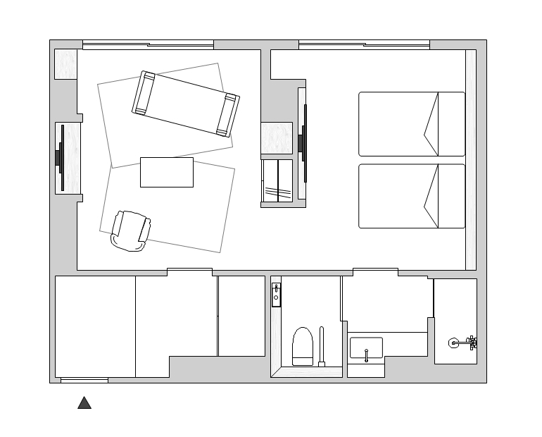 Luxury B Floor plan