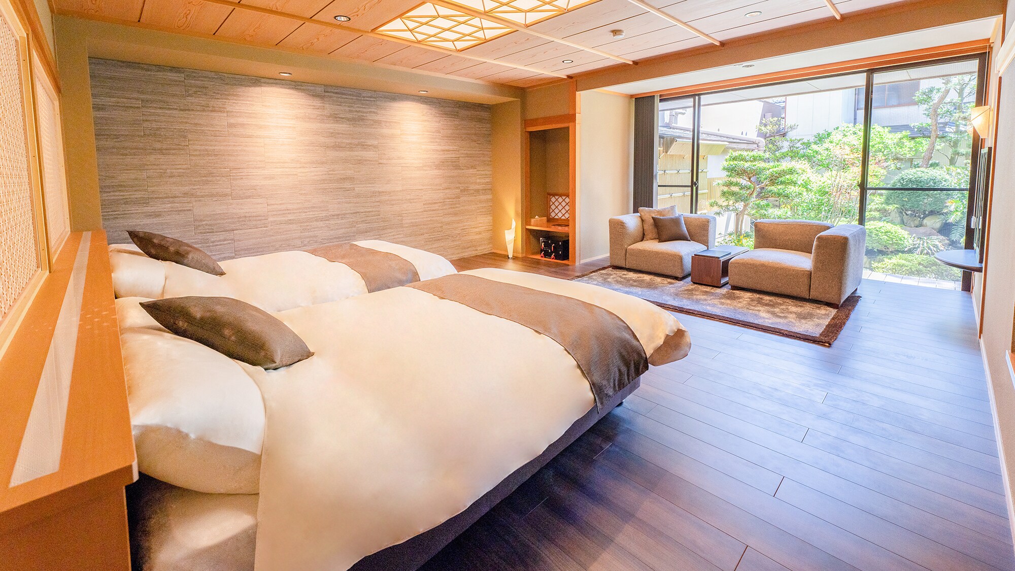 [Garden Suite Kangetsu-tei] Western-style room