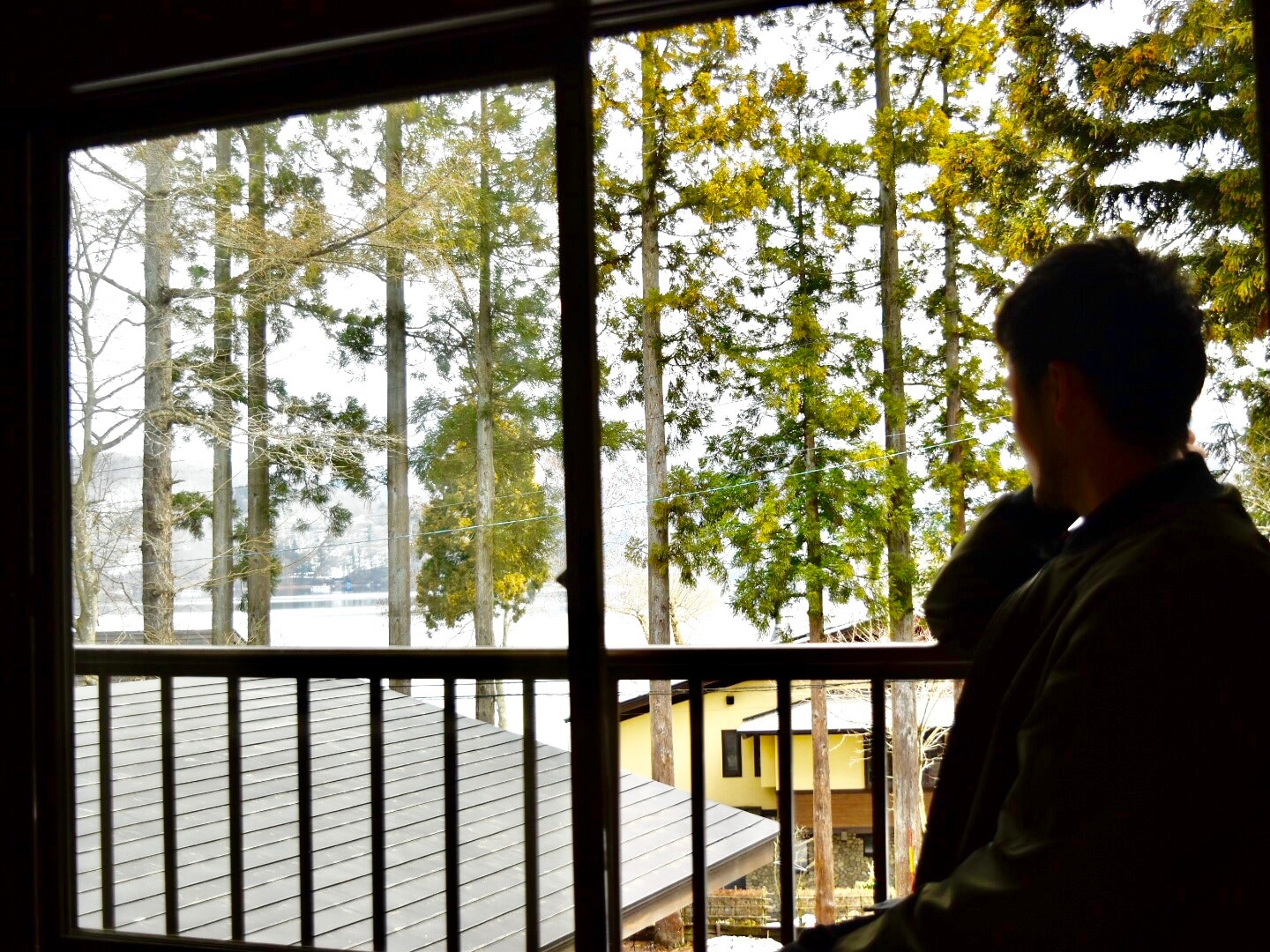 Six-tatami Japanese-style room (view from the window)