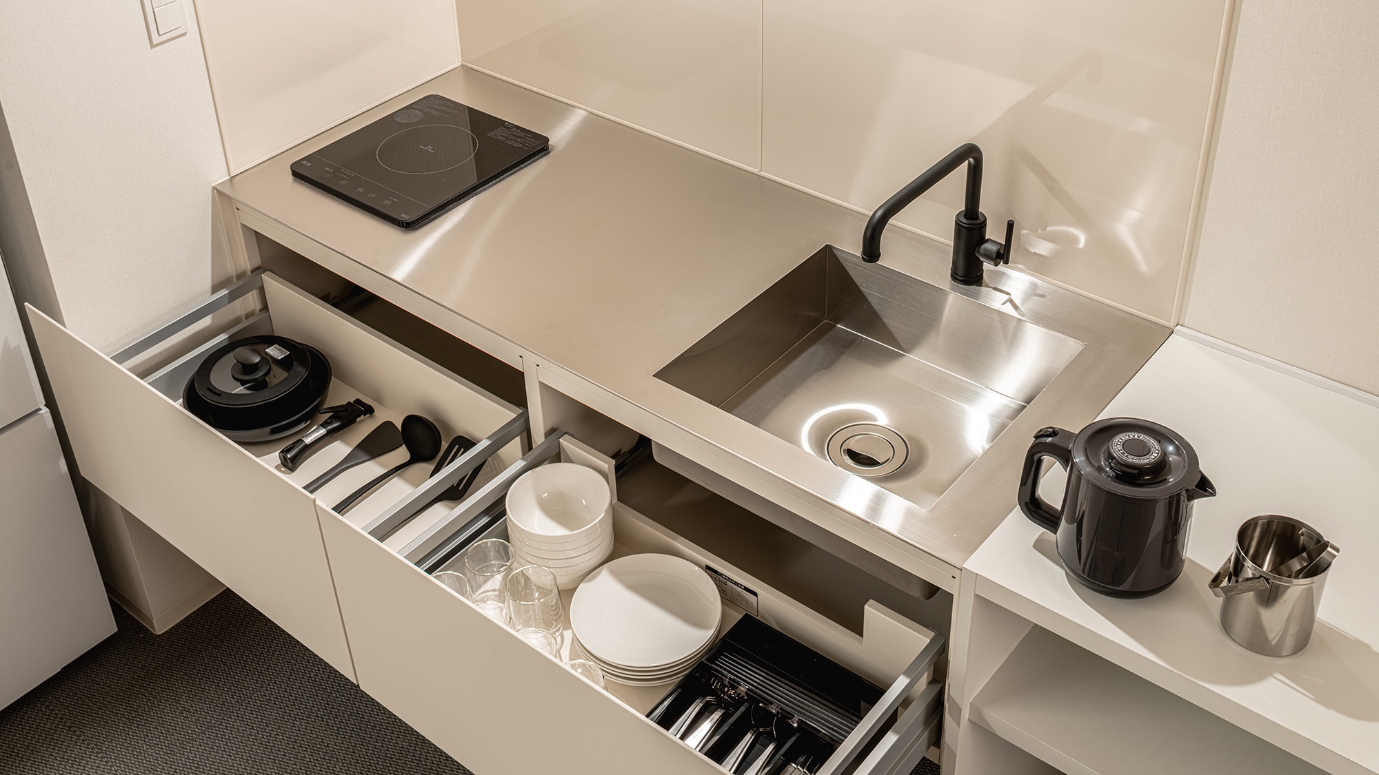 Family Suite | Mini kitchen equipment example