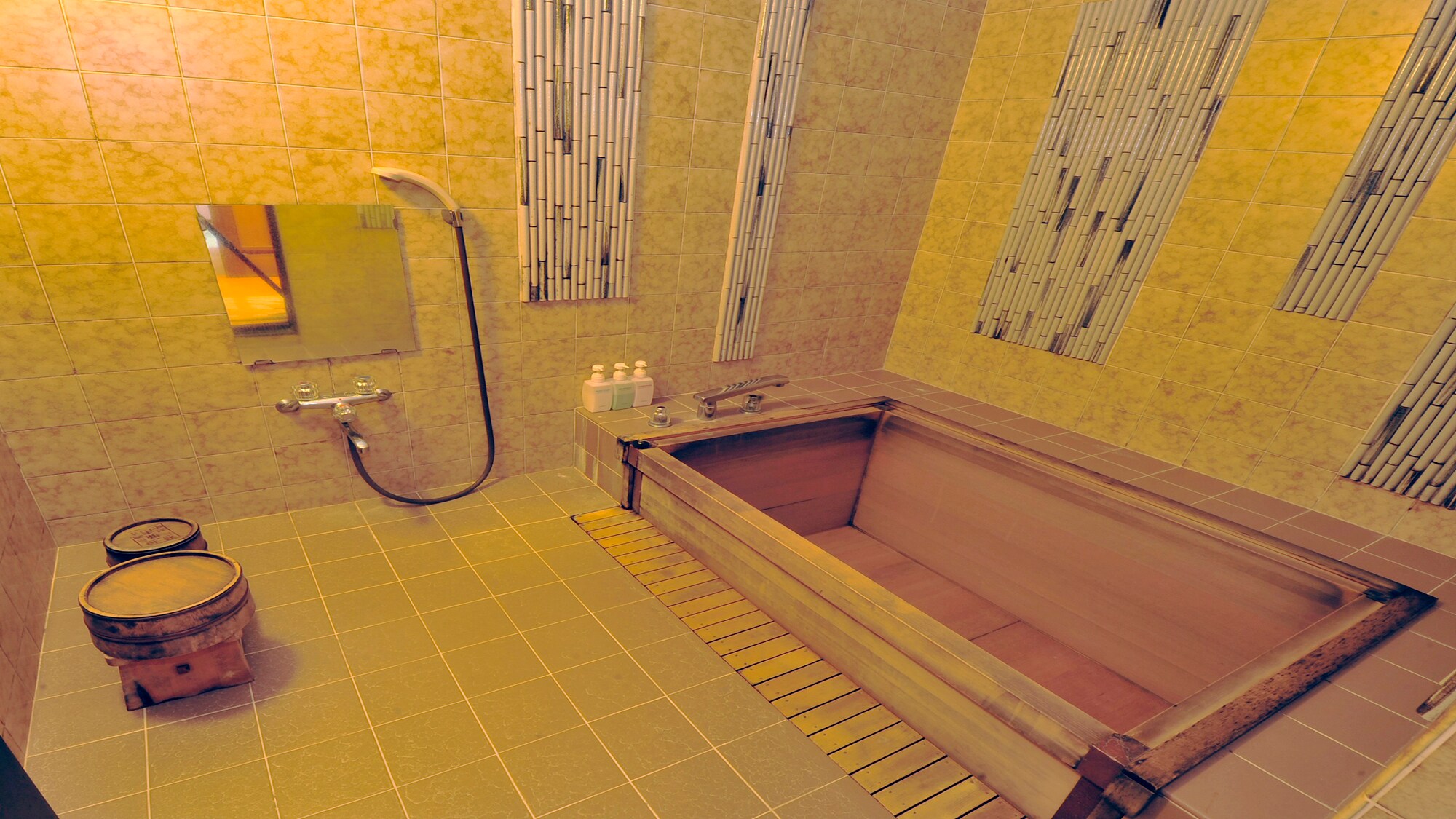 ◆Koyotei special rooms: All rooms come with a cypress bath