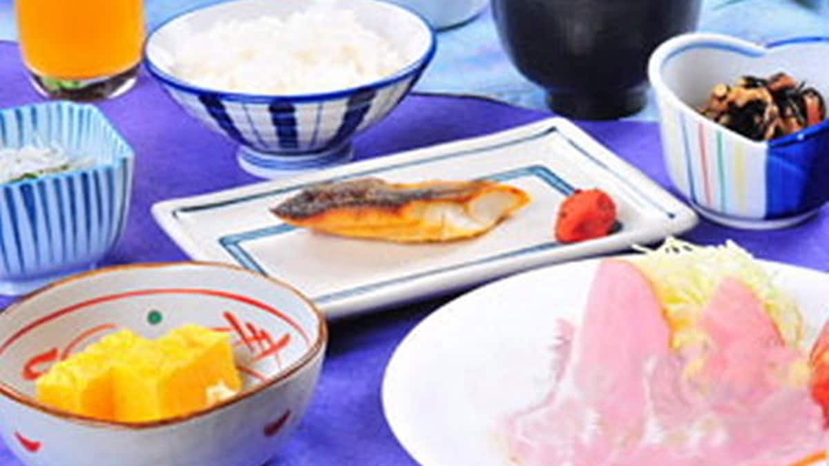 * [Breakfast example] We will prepare a simple Japanese menu that is kind to your body.