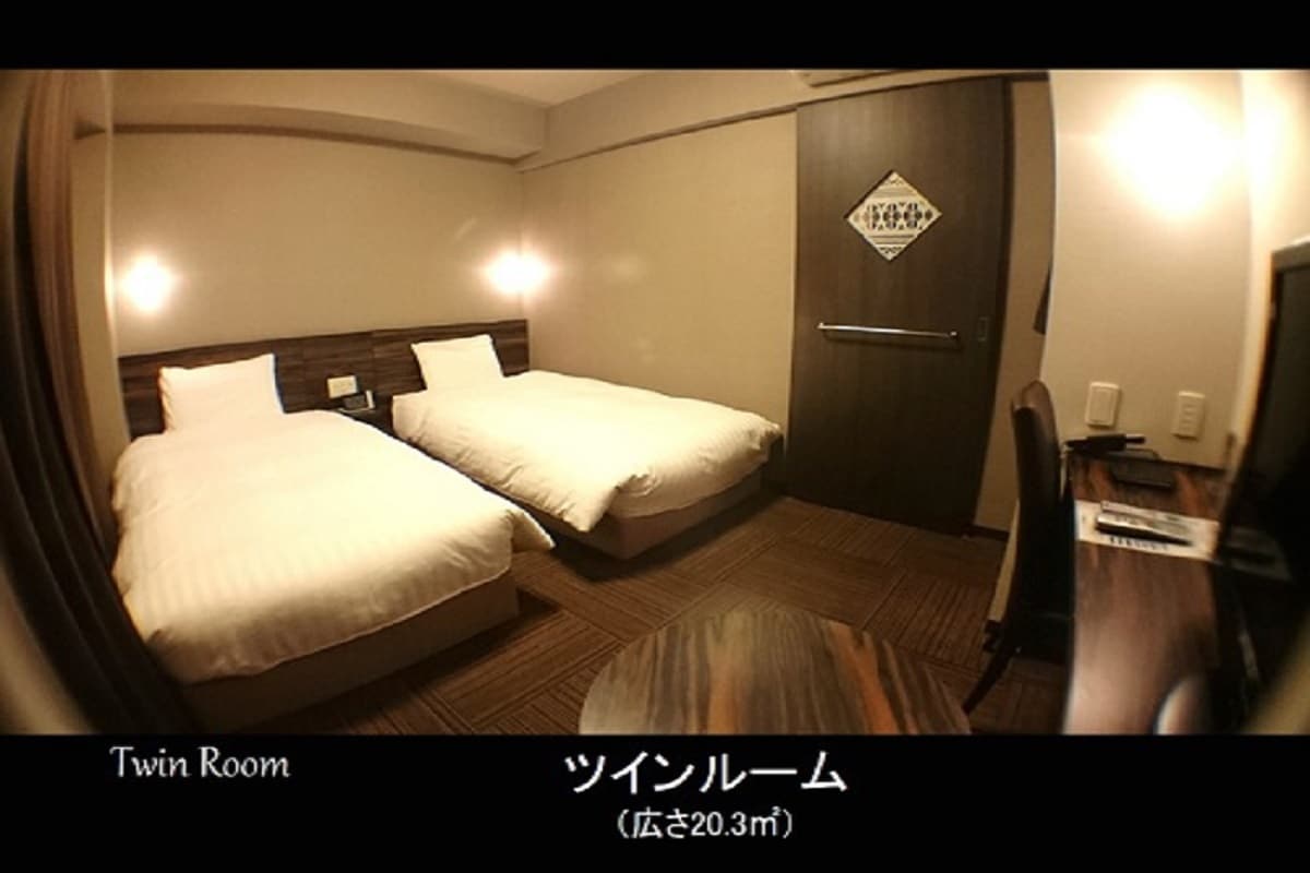 ■ Twin room (20.3㎡) ■ Bed size 100 & times; 205 2 units