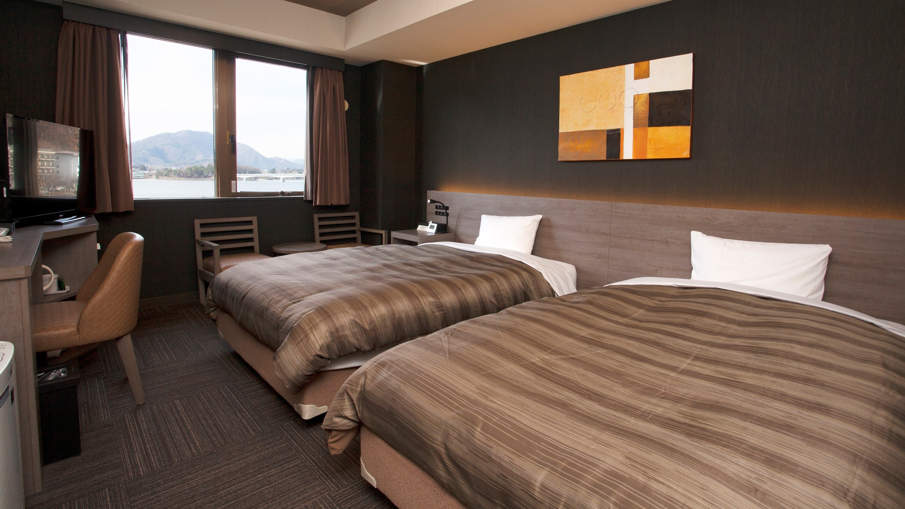 Twin room (Fuji / Kawaguchiko side)