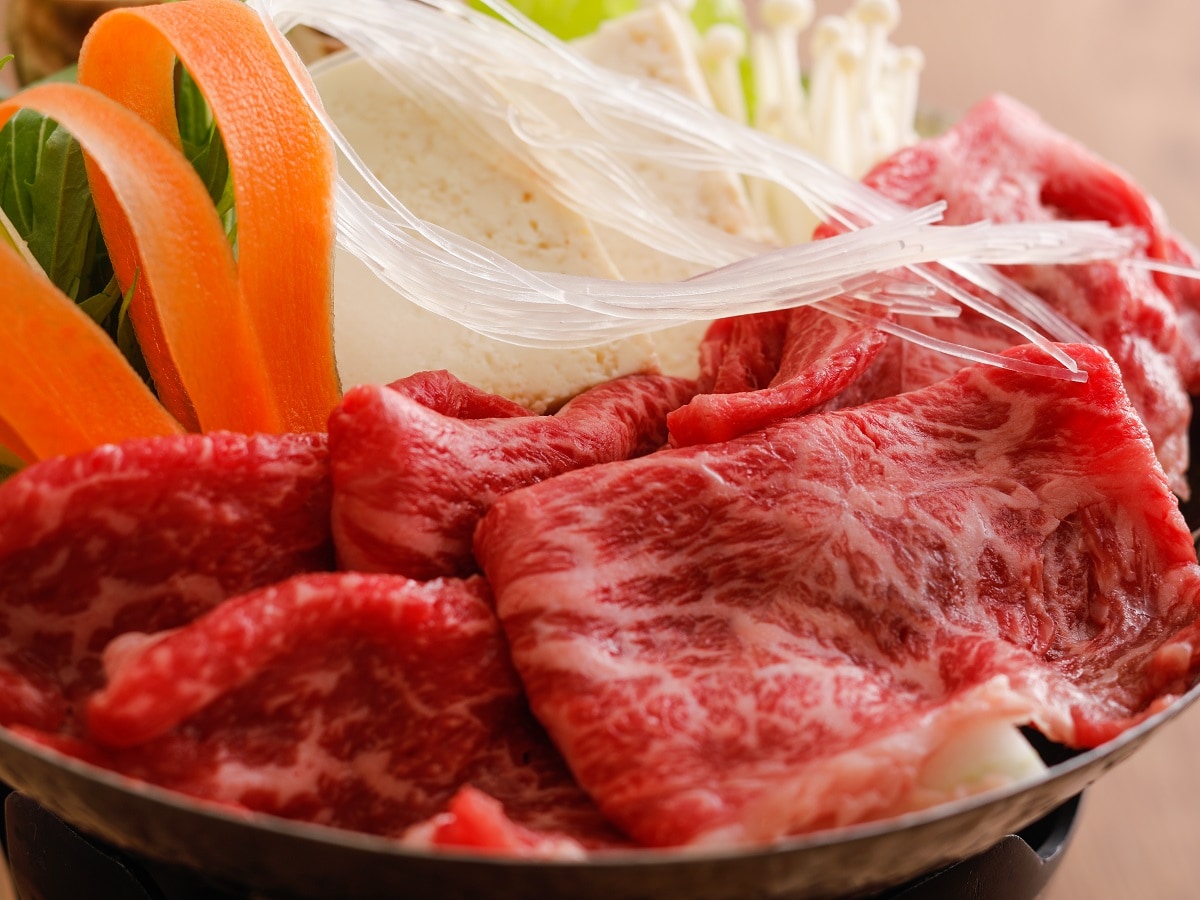 Tajima beef sukiyaki small pot